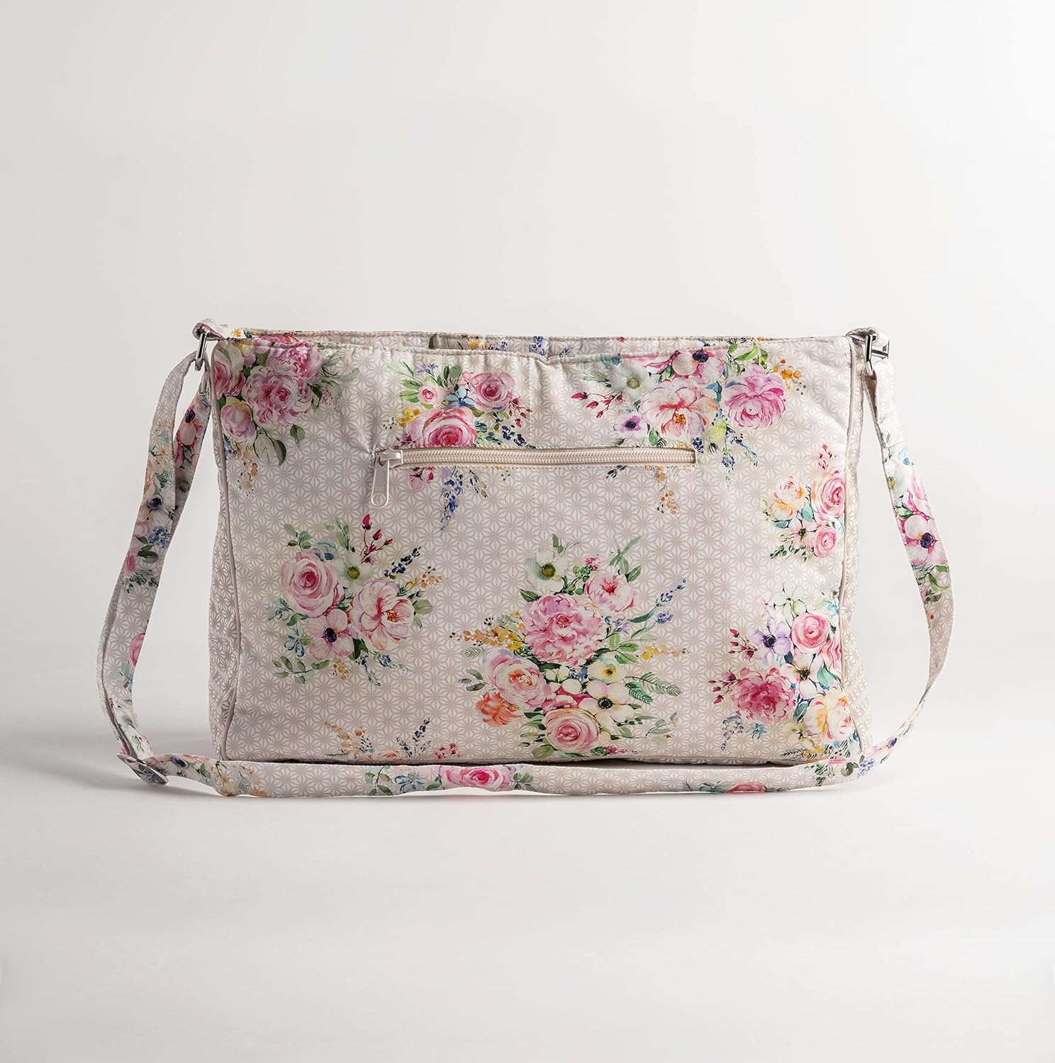 Maison d' Hermine Hand Bag Cotton Adjustable Shoulder Strap Cross Body Bag purse Zippered & Slip Pockets Valentines Day Gifts - Image 7