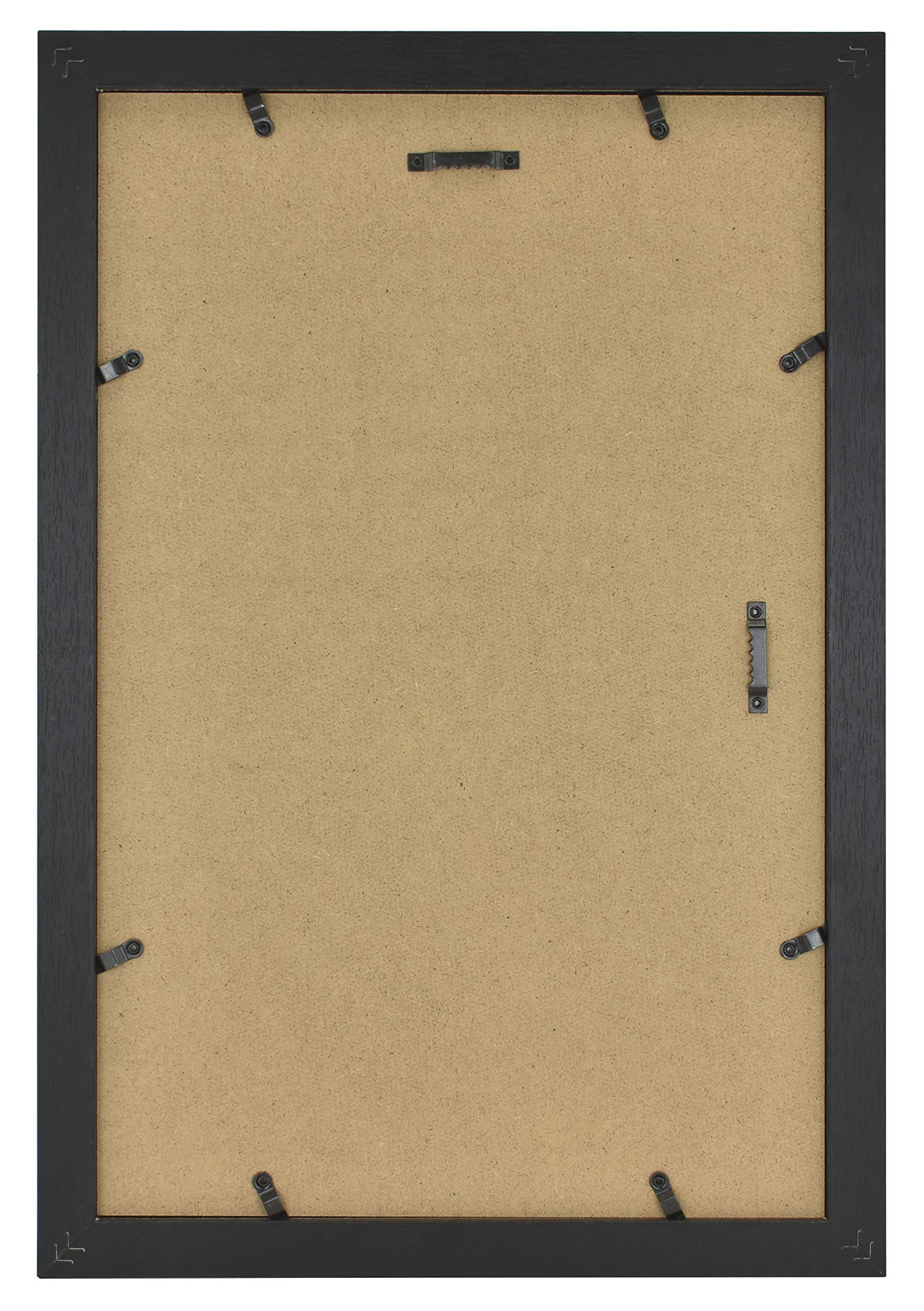 MCS Industries Studio Gallery Frame, Black Woodgrain, 11 x 17 in, Single