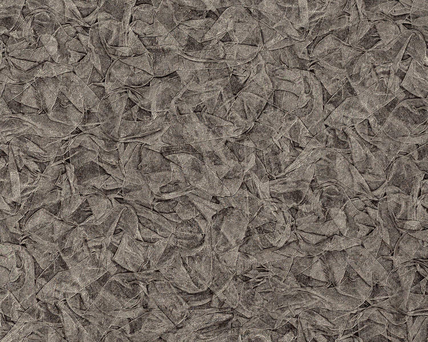 Papier peint texturé EDEM gris argent pour une chambre contemporaine et zen