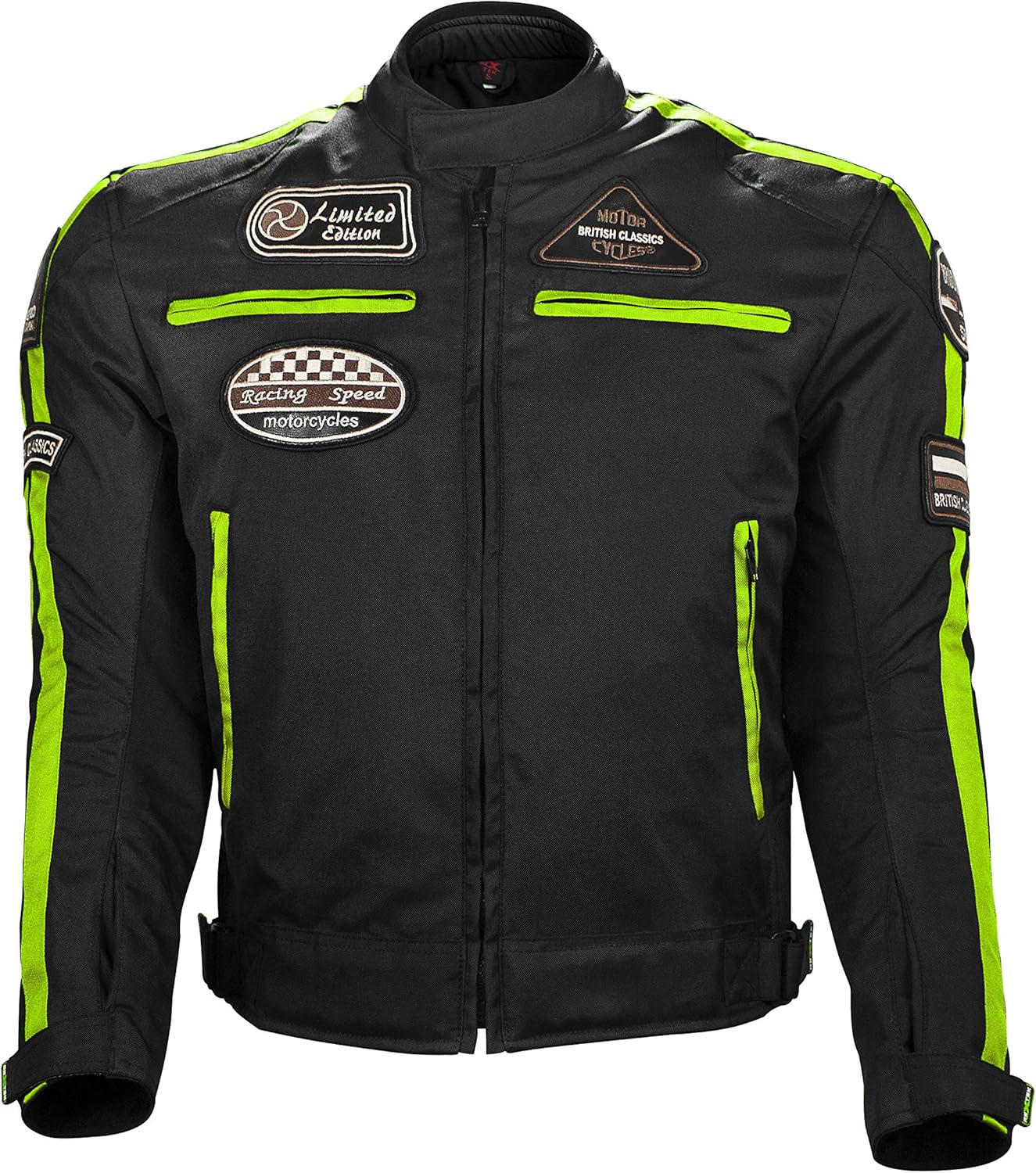 Textile Motorcycle Motorbike Jacket for Men DualSport Endure Motocross