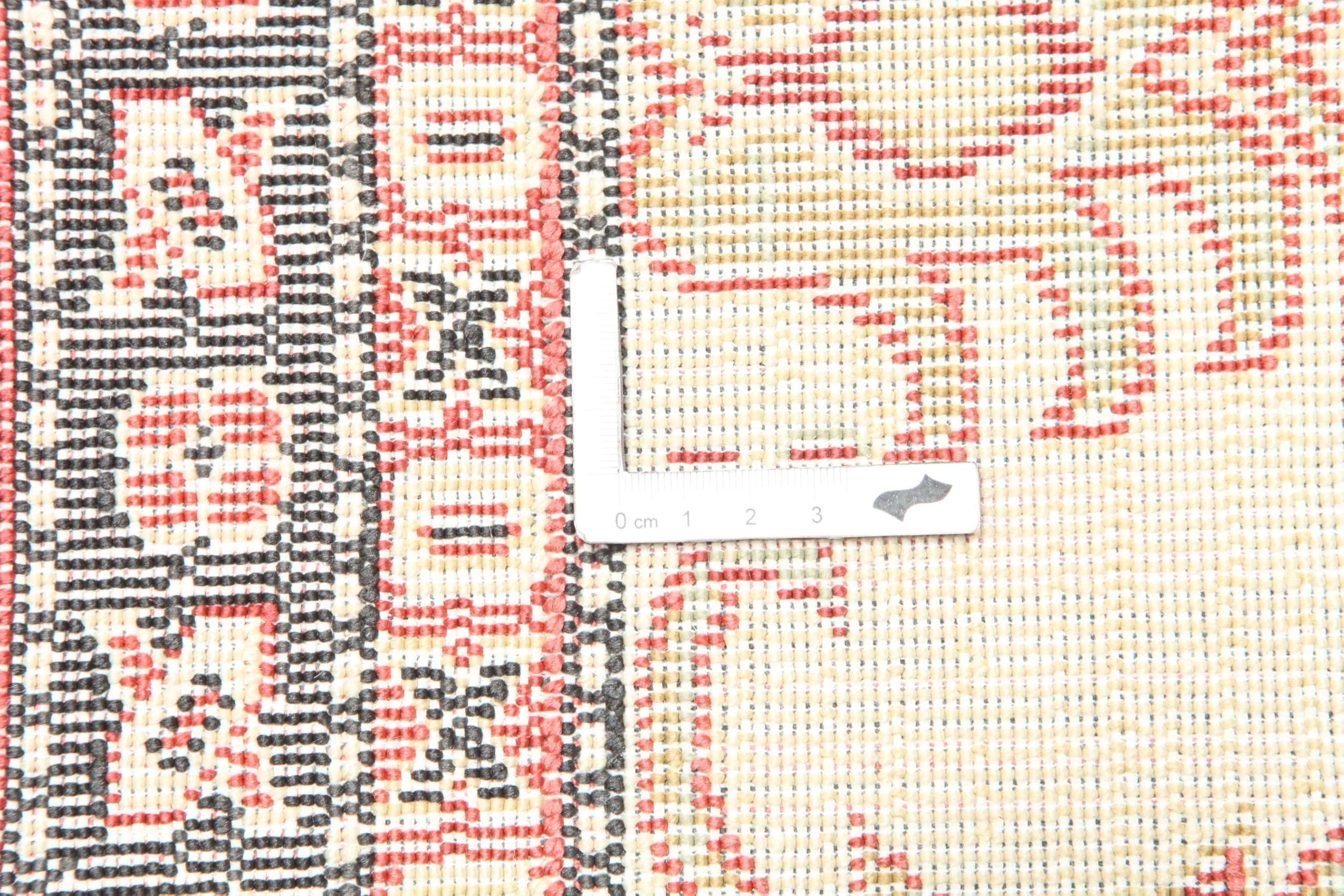 RugVista Kazak Simav, Tappeto, Orientali, 140 x 200 cm, Rettangolare, Pelo medio, Soggiorno, Sala da pranzo, Camera letto, Lavabile solo a secco, oeko_tex_100, Rosso/Beige