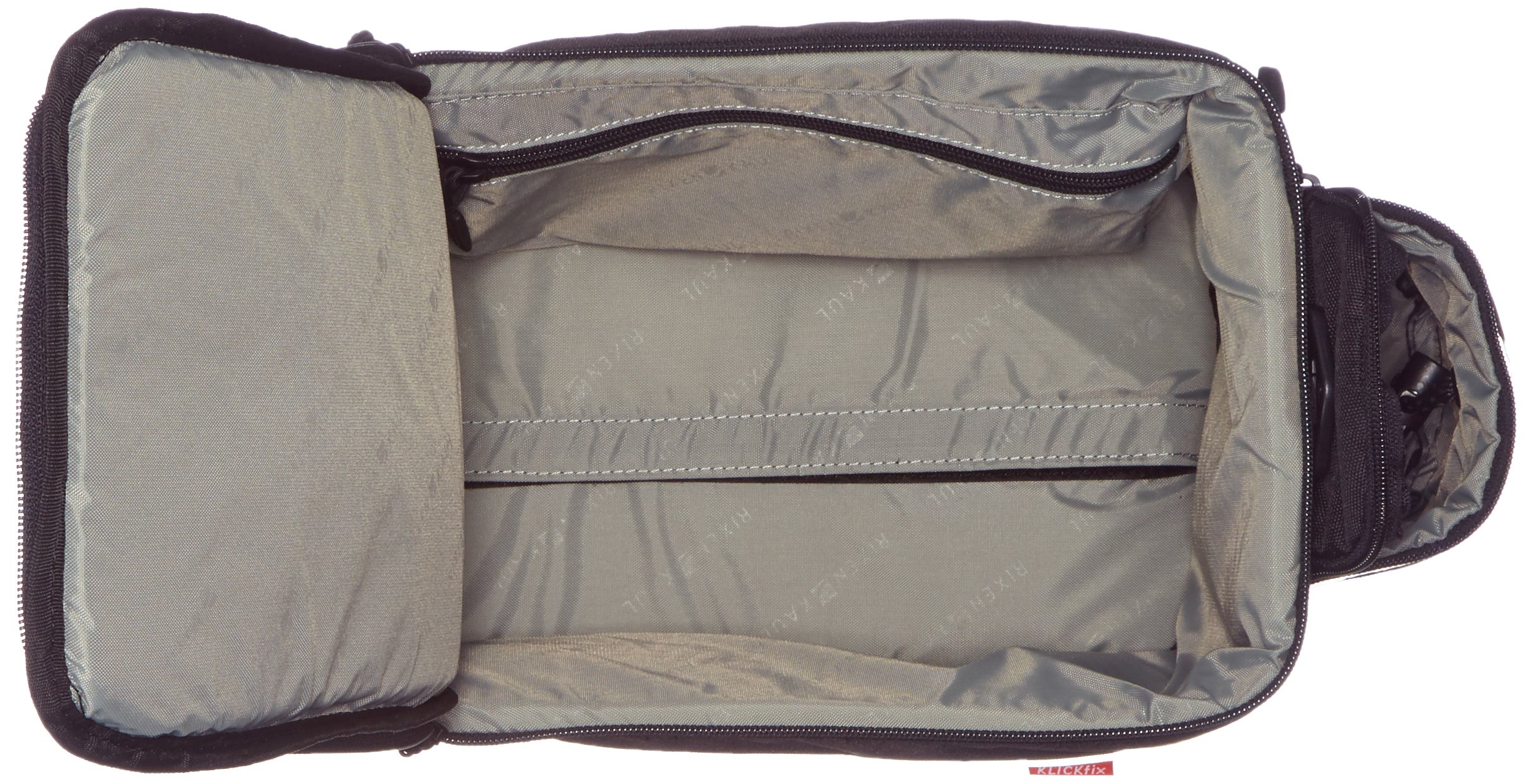 Klickfix Rack Pack Light Gepäckträgertasche, schwarz, One size