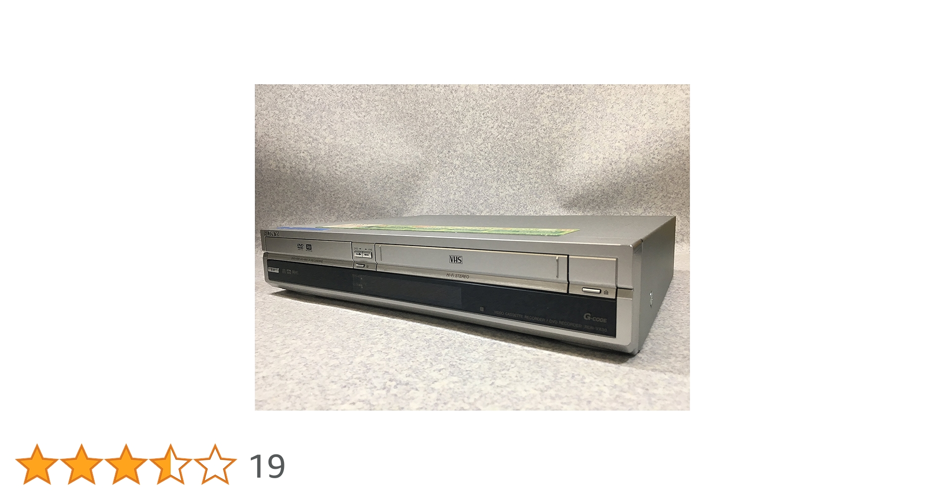 SONY スゴ録 RDR-VX30 VHSビデオ一体型DVDレコーダー wgteh8f Amazon | SONY スゴ録 RDR-VX30 VHSビデオ一体型DVDレコーダー