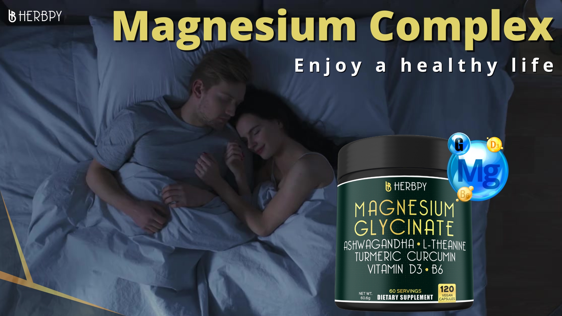 Amazon.com: Herbpy 6in1 Restful Day and Night Supplement