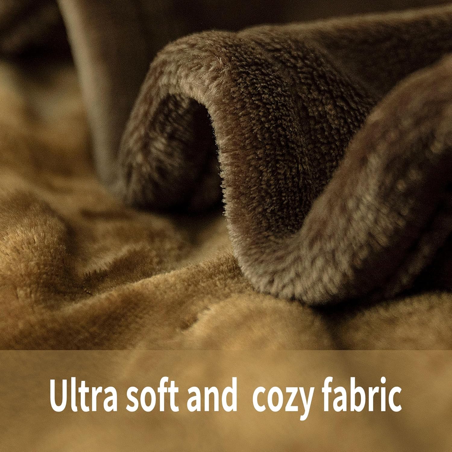 JET'S HOME Heated Blanket Queen 84"x90" - ETL&FCC Certified Flannel Electric Blanket Machine Washable Heating Blanket with 4 Heating Levels 10 Hours Auto-Off Overheating Protection (Pinecone) - Image 3