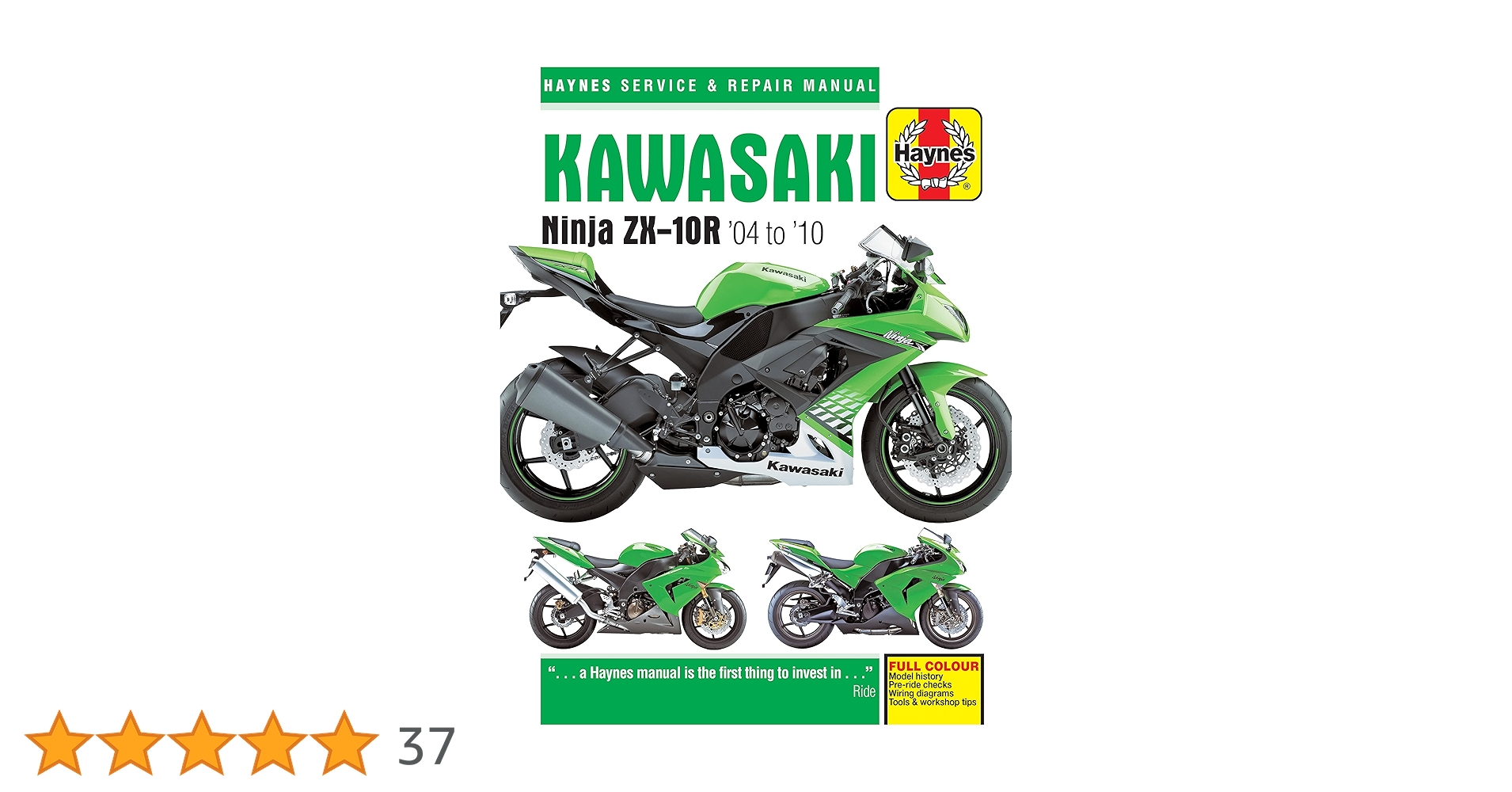 Kawasaki ZX-10R, '04-'10: Haynes Publishing: 0699414011315: Books