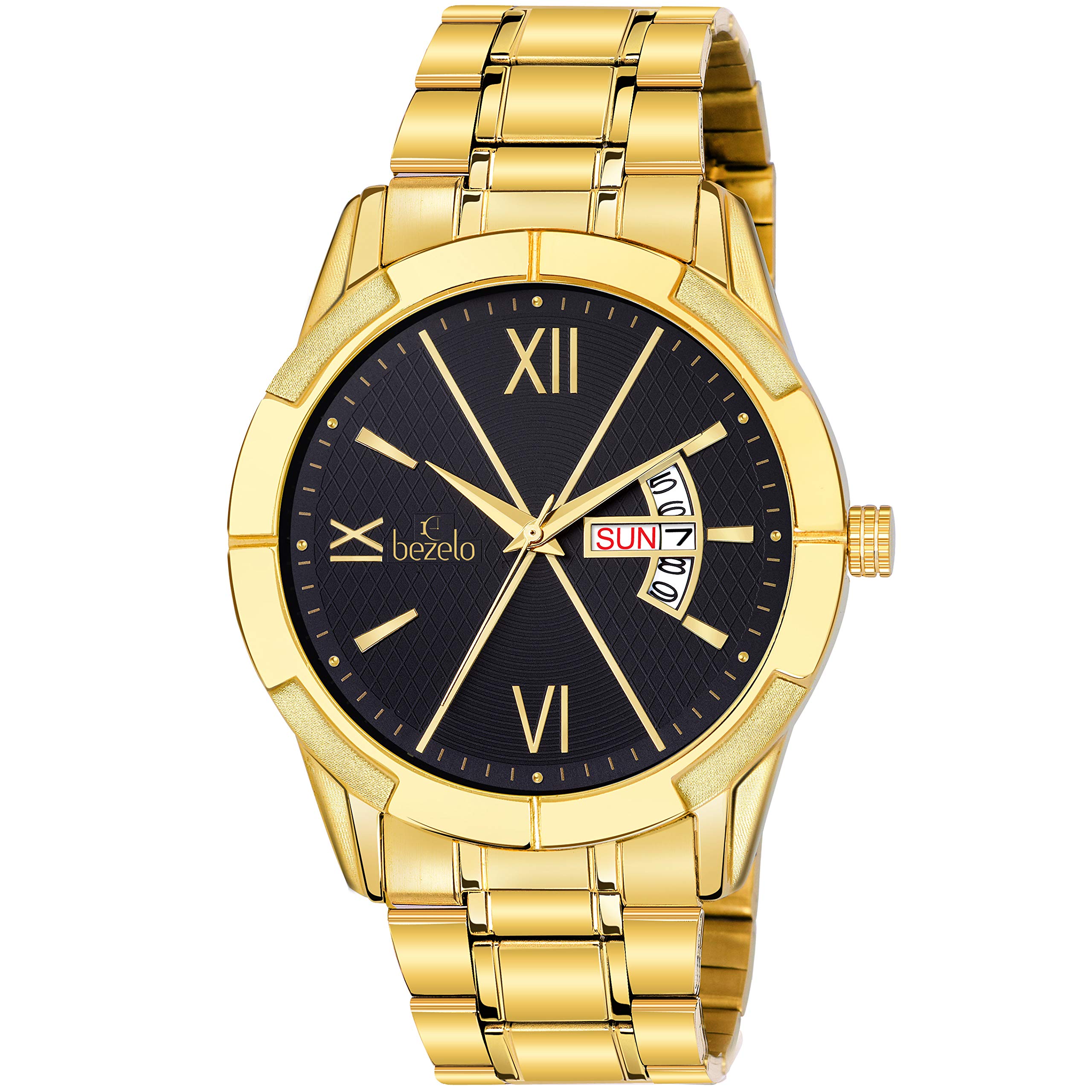 BEZELO Analog Black DIAL Mens WATCH-GR-11544-C-DD (B07XNBLWPG) Amazon Price History, Amazon Price Tracker