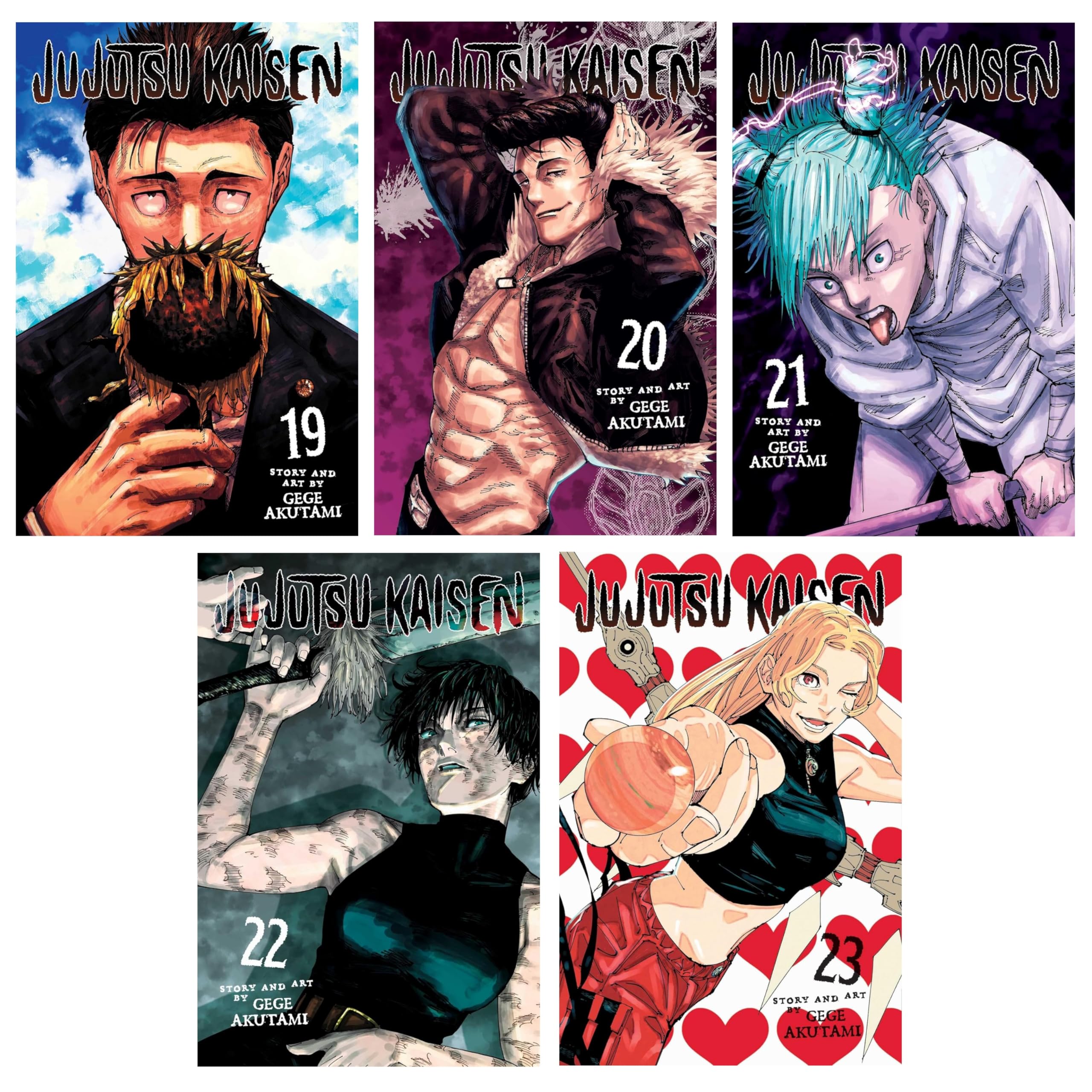 Jujutsu Kaisen T. 19 - 23 Ensemble de Mangas