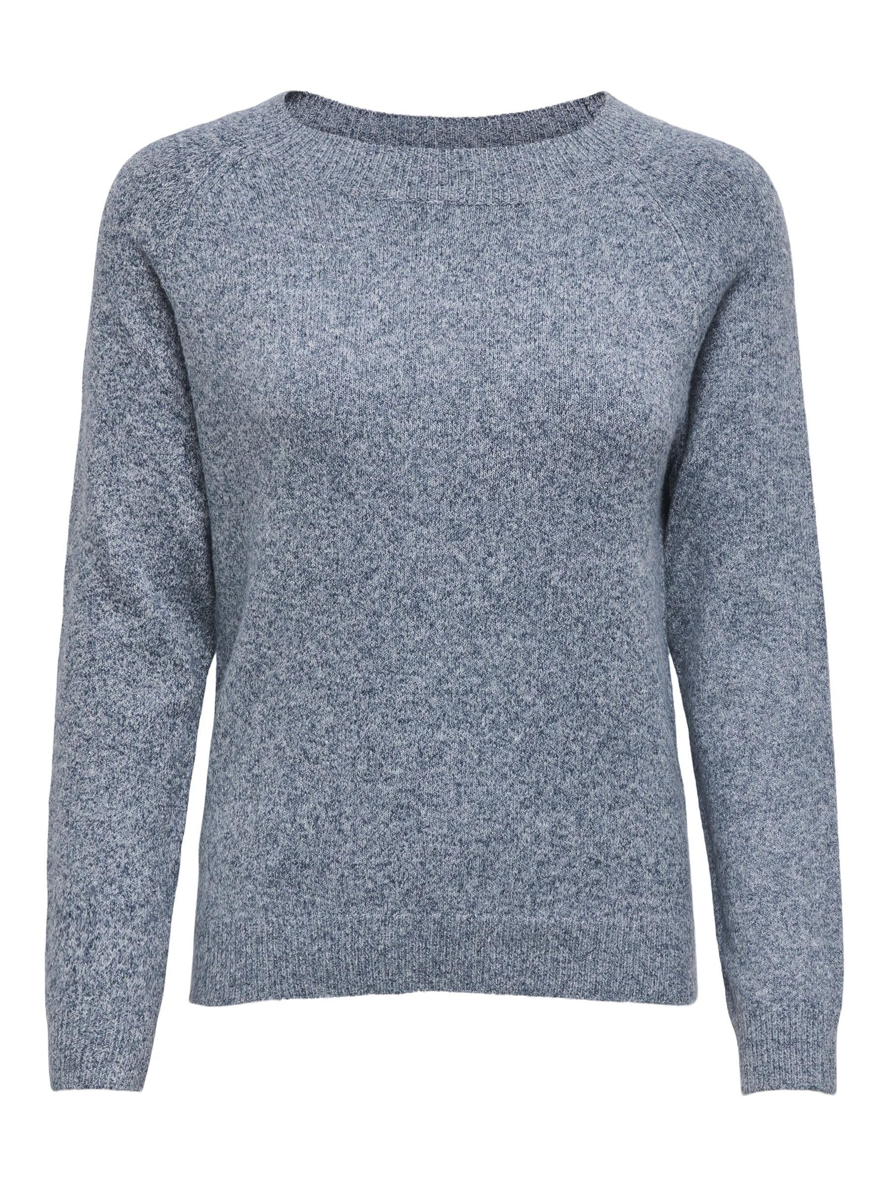 ONLY Knitted Pullover ONLRICA Knitted Pullover, Moonlit Ocean/Detail:w. Melange, S