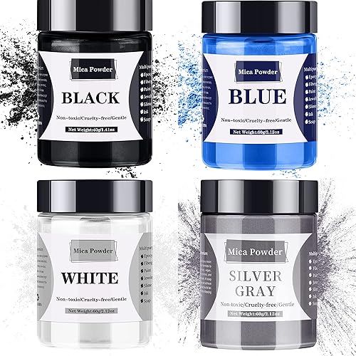 Miniatura 8 de Polvo de mica  2.12 oz de polvo de mica para resina epoxi  pigmento de perla en polvo para resinasombra de ojosfabricación de jabónuñasbombas de