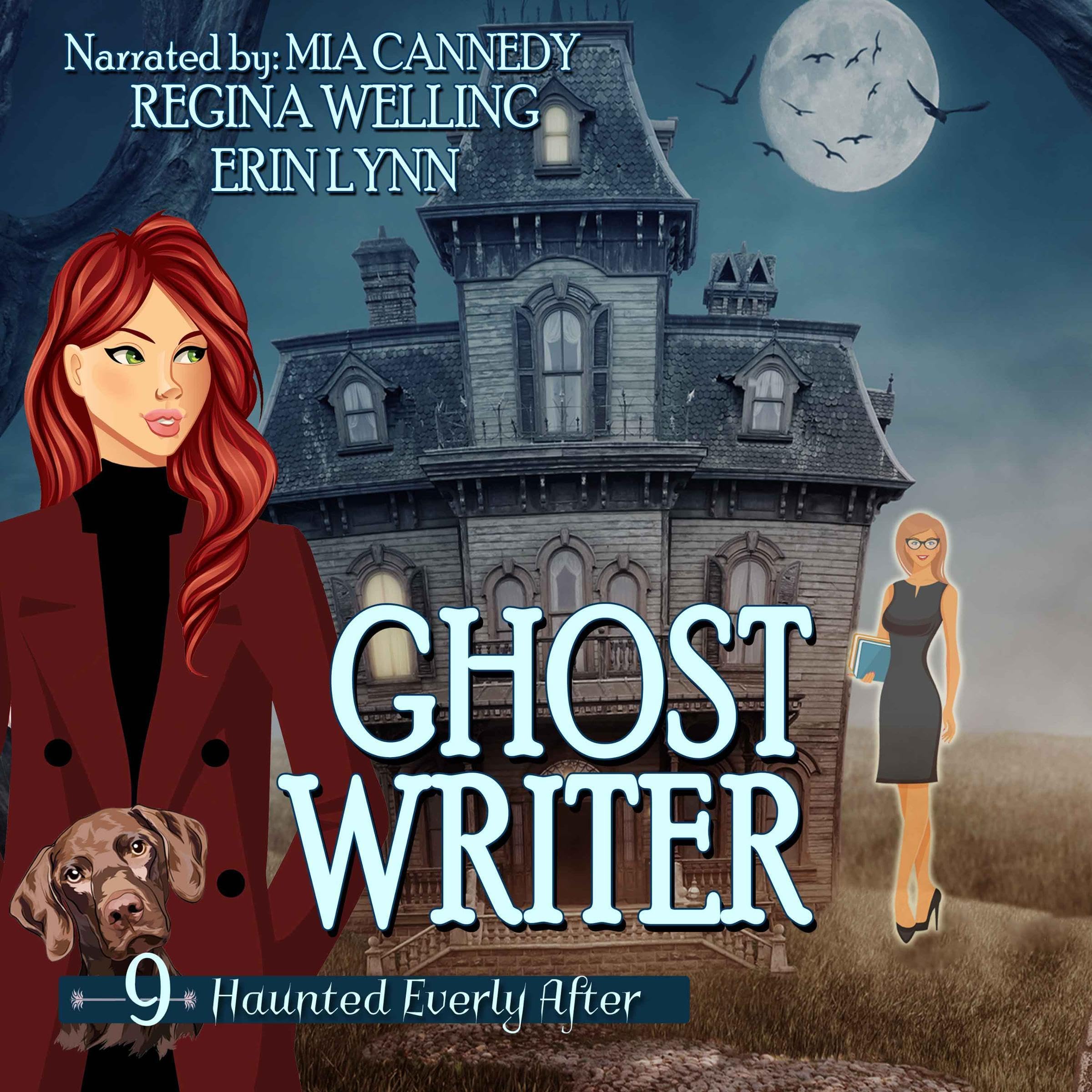 Cover art for Ghost Writer: A Cozy Mystery with a Ghostly Twist (Haunted Everly After Mysteries, Book 9)