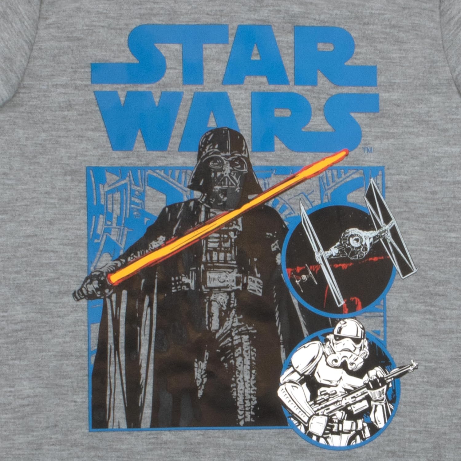 スター・ウォーズ ボーイズ 3点セット - 半袖Tシャツ、タンクトップ、ショートパンツの夏服バンドル 子供と幼児用