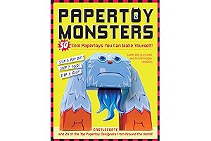 Papertoy Monsters: Unleash Your Creativity with 50 Captivating Paper Toys