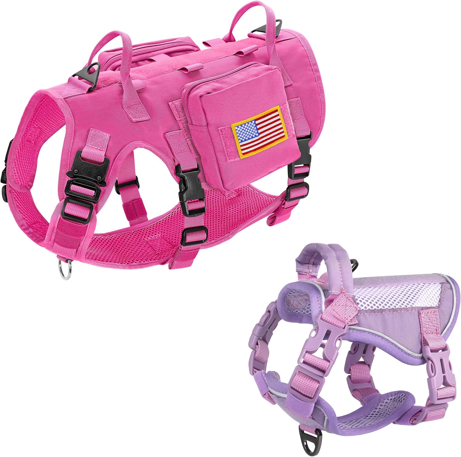 Forestpaw Tactical Dog Harness Dog Collar Dog Leash and