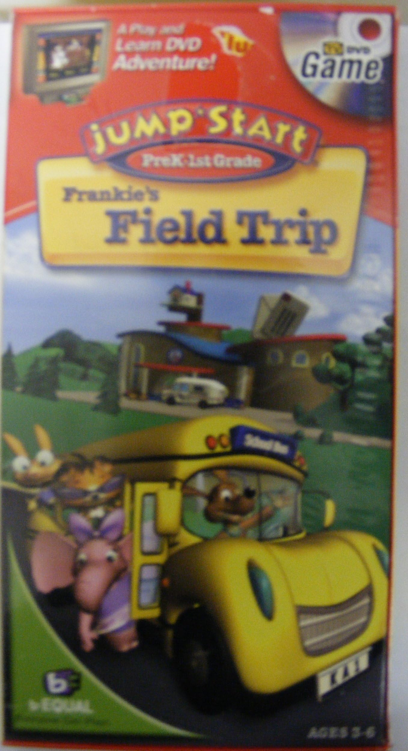 Jump Start Pre-K - 1st Grade DVD Game: Frankie's Field Trip
