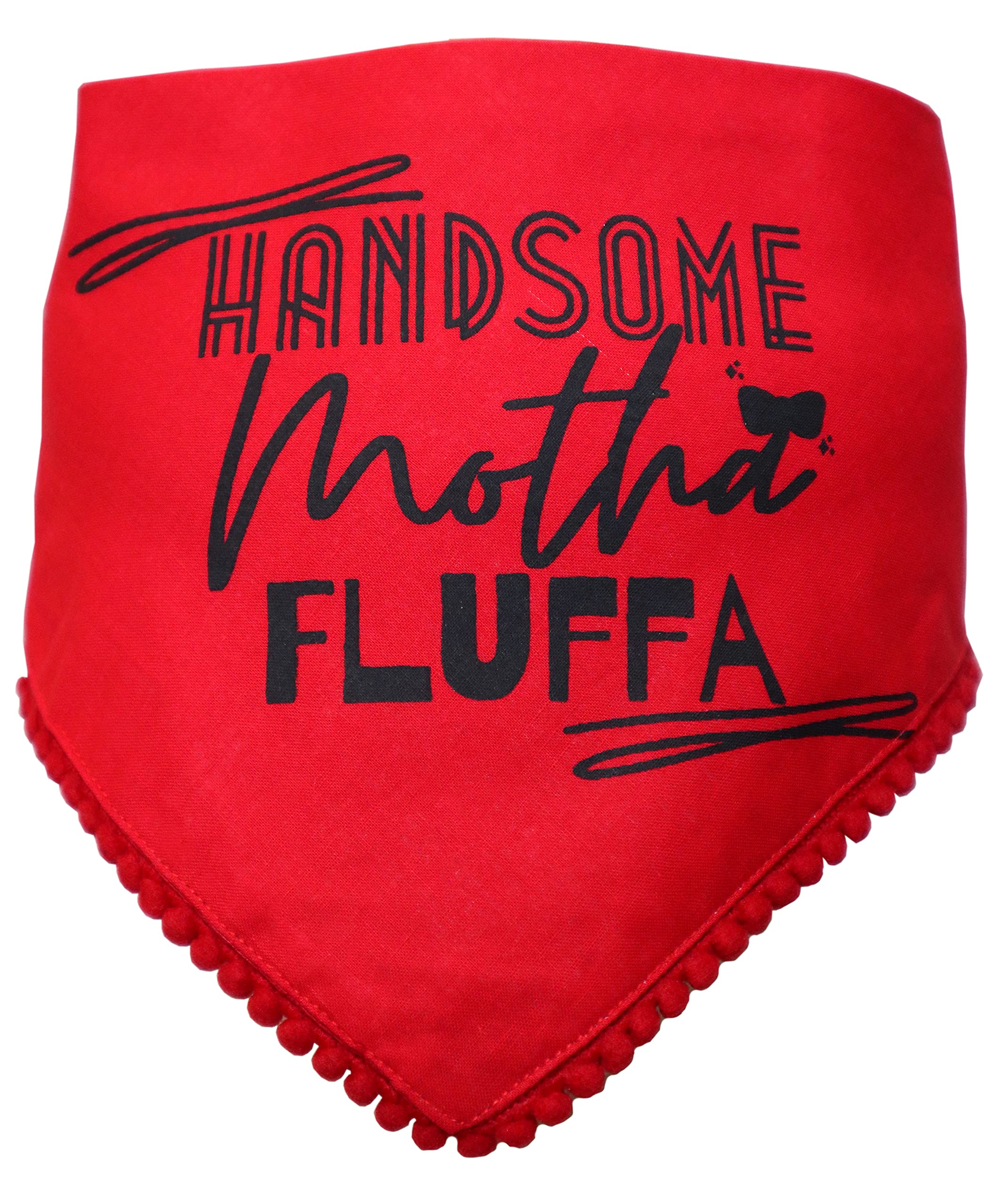 Fluffys Collection Handsome Fluffa Dog Bandana/Dog Scarf/Dog Gift (Red,with Adjustable Strap,Size- Small) (B08Y7K1NW3) Amazon Price History, Amazon Price Tracker