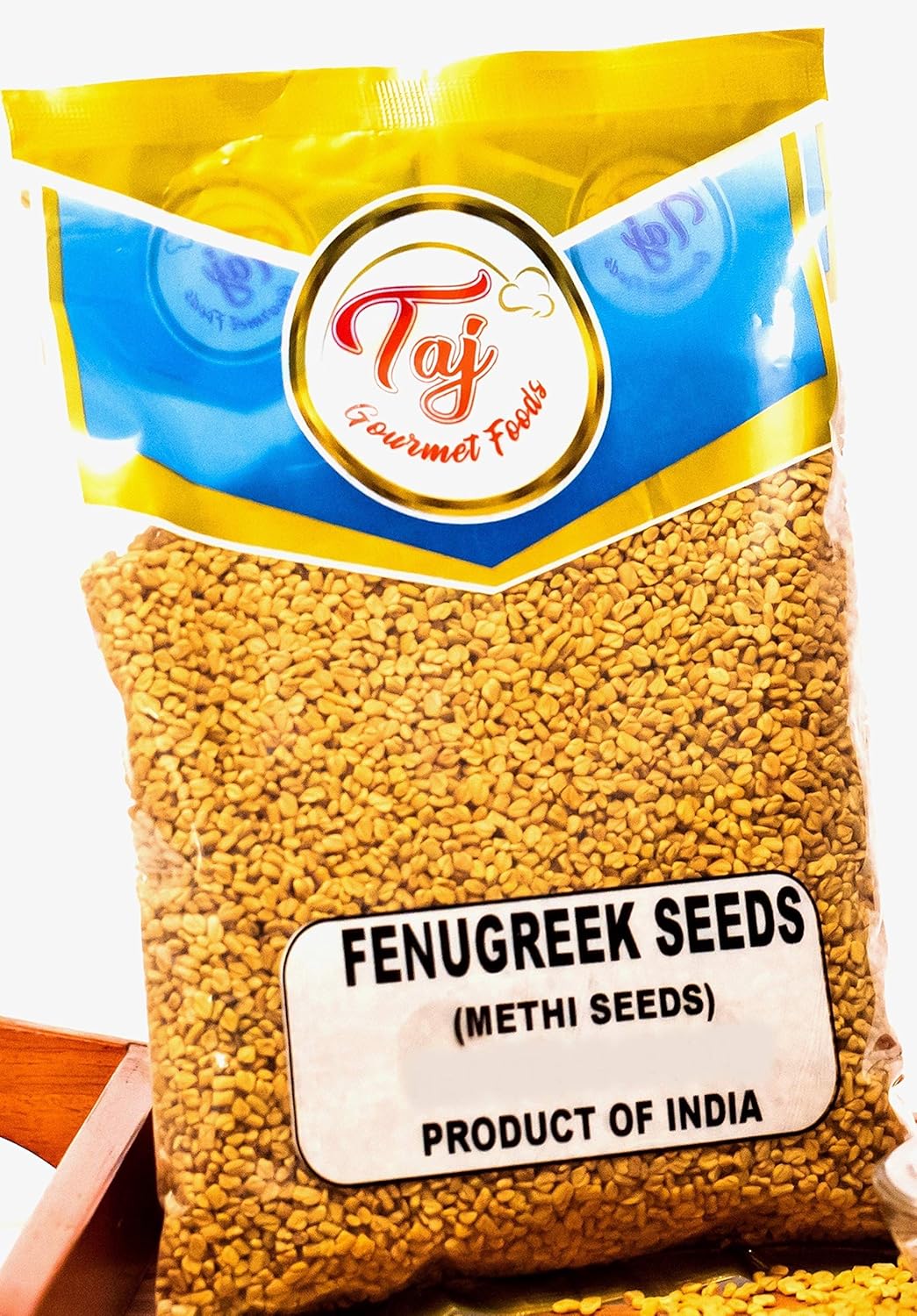 TAJ Premium Indian Methi Seeds, Fenugreek Seeds, Trigonella foenum