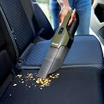 Shark Cyclone Handheld Vacuum - HyperVelocity Suction, Lightweight 1.6 lbs, XL Dust Cup, USB Charging, 8" Crevice Tool, Washable Filter, Green/Grey CH700C (Canadian Version)