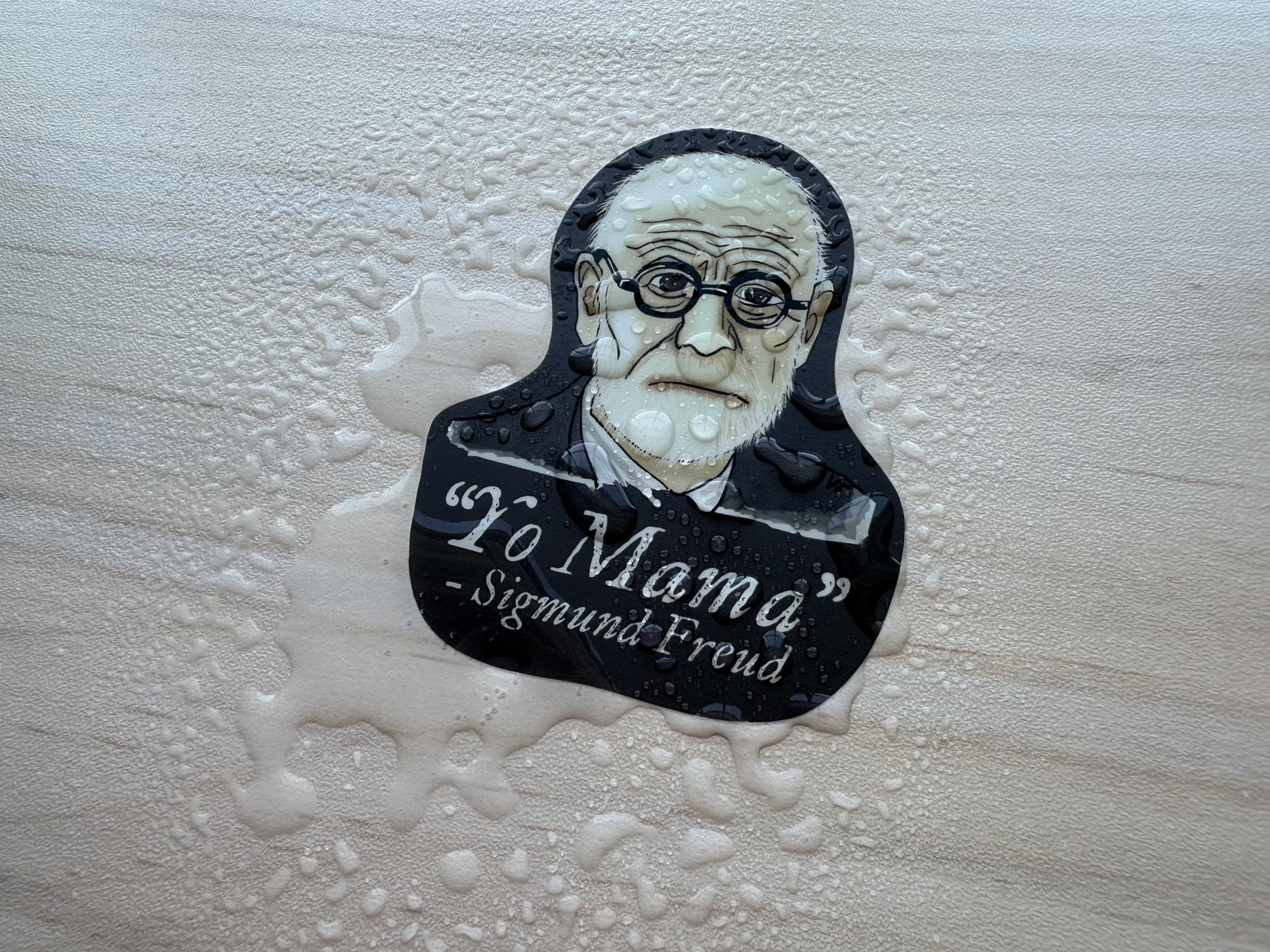 Funny Psychology Sticker, Waterbottle Decor, Laptop Decal, Psychologist Gift, Science Joke, Psychiatry Vinyl Decal