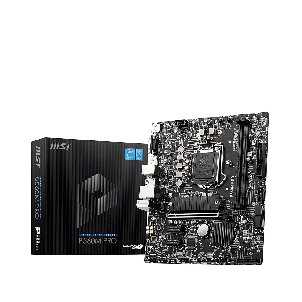 CPU Intel Core i5 10400F / MSI B560M-A PRO Overview B560M-A PRO | MSI USA