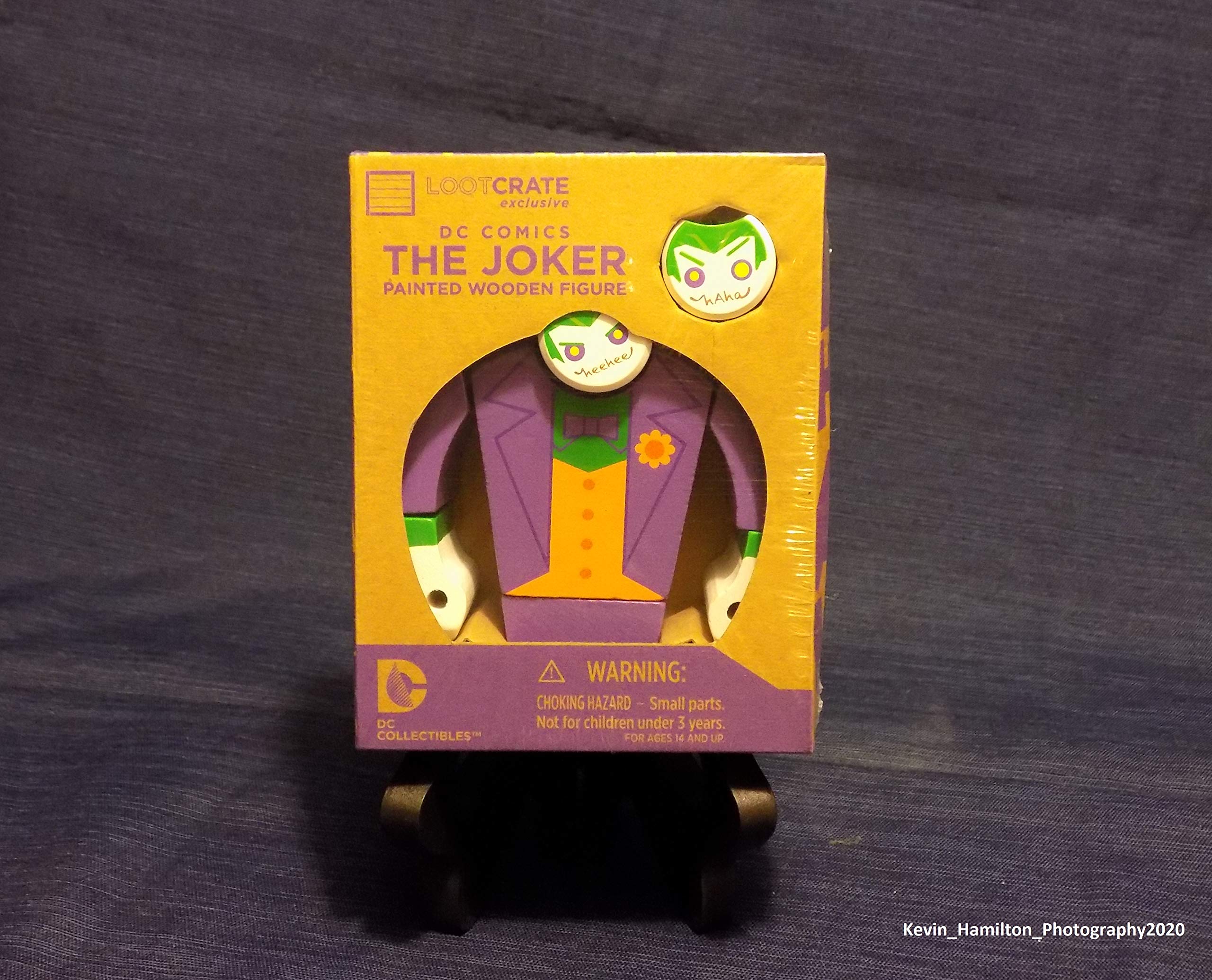 Sponsored Ad – Qiyun Loot Crate DC Comics The Joker Painted Wooden Figure