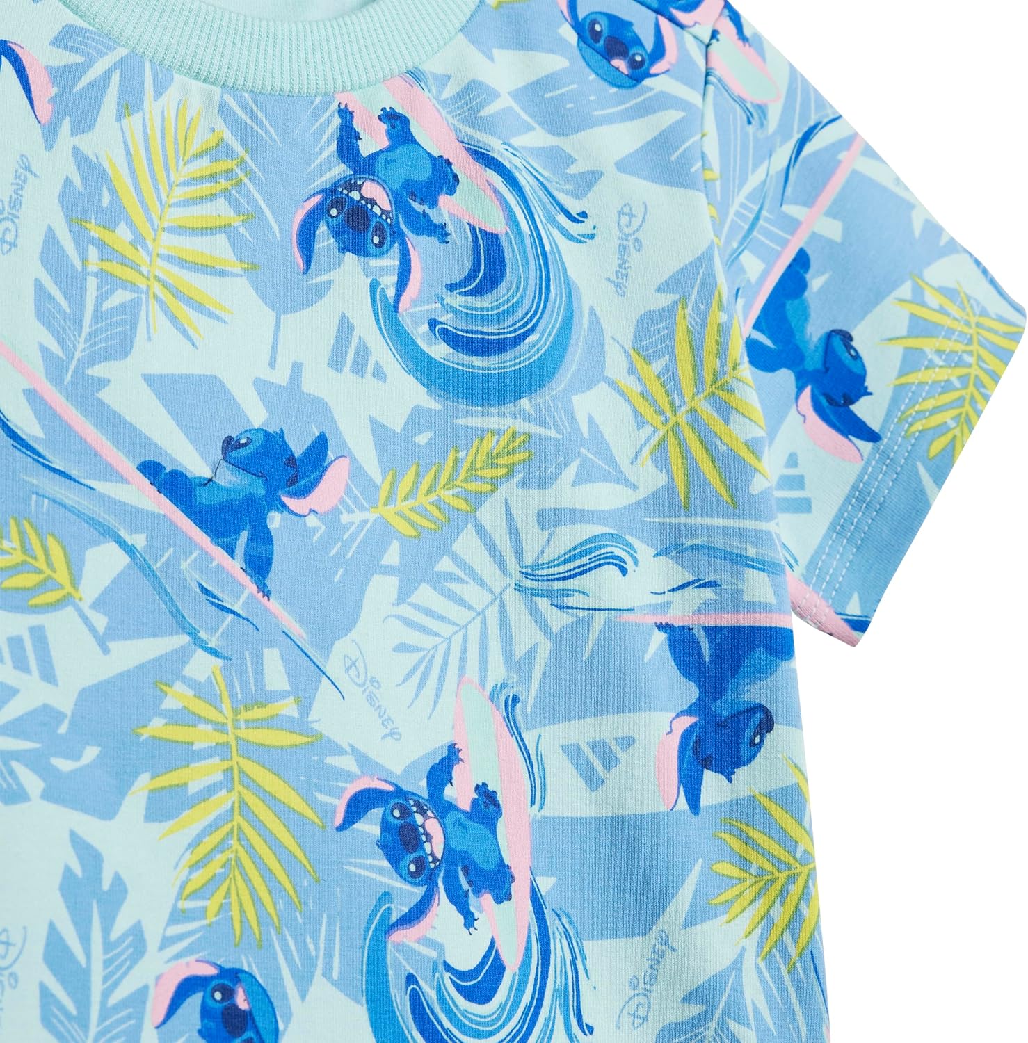 adidas Unisex Baby Disney Lilo and Stitch T-shirt Set - Image 2