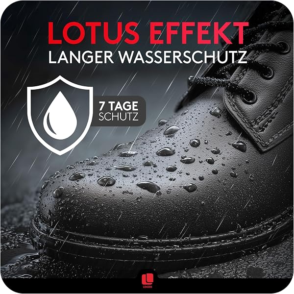 Lenzen cirage chaussure pour cuir lisse et grainé - Premium teinture cuir avec éclat et rafraîchissement des couleurs - Creme cuir Fabriqué en Europe, disponible en plusieurs couleurs - 5