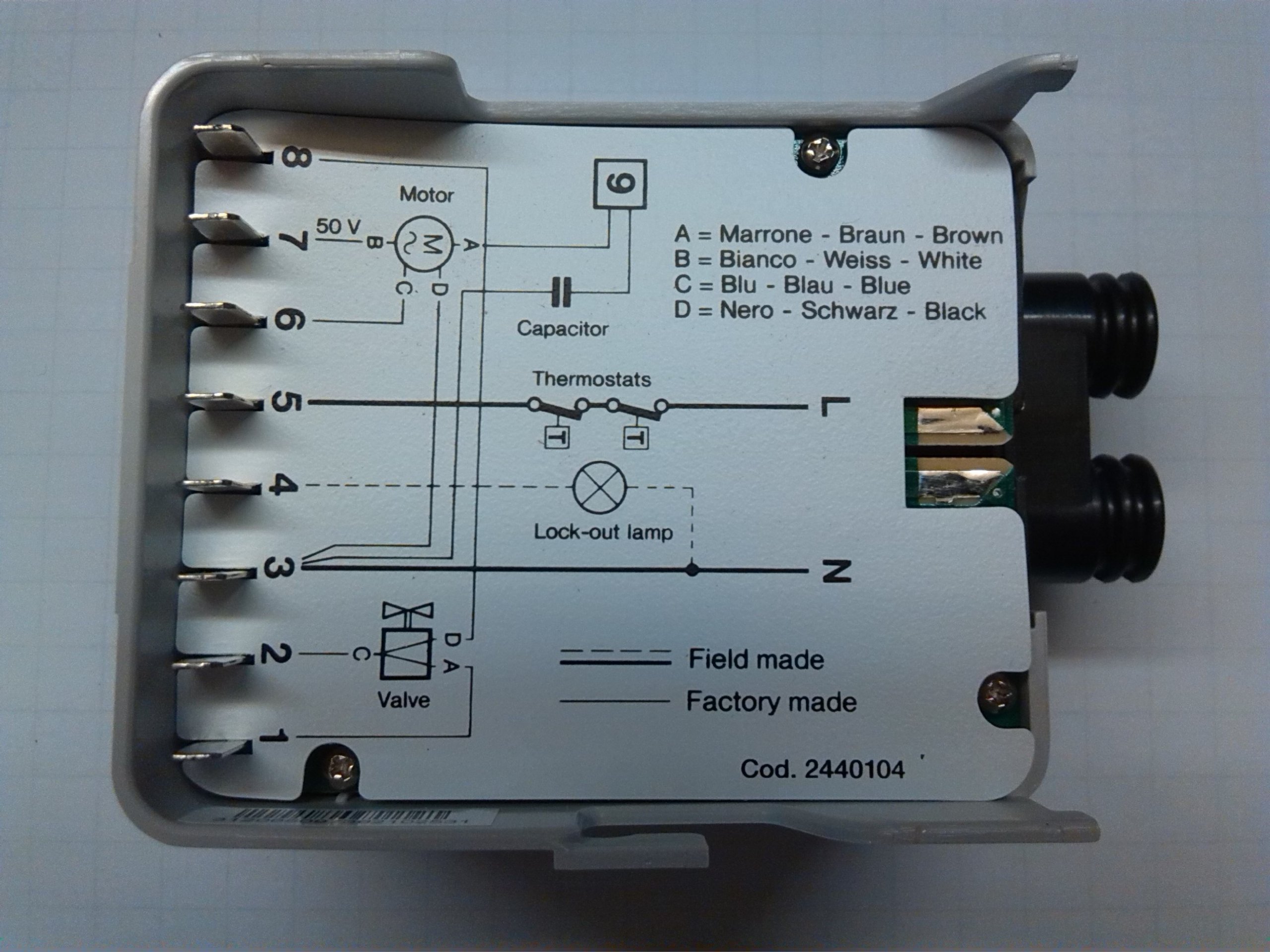 Riello - Centralina 530SE 3KMR, 3M, 5M, 6KMR, G3, G5, G10, G20 (3001156)