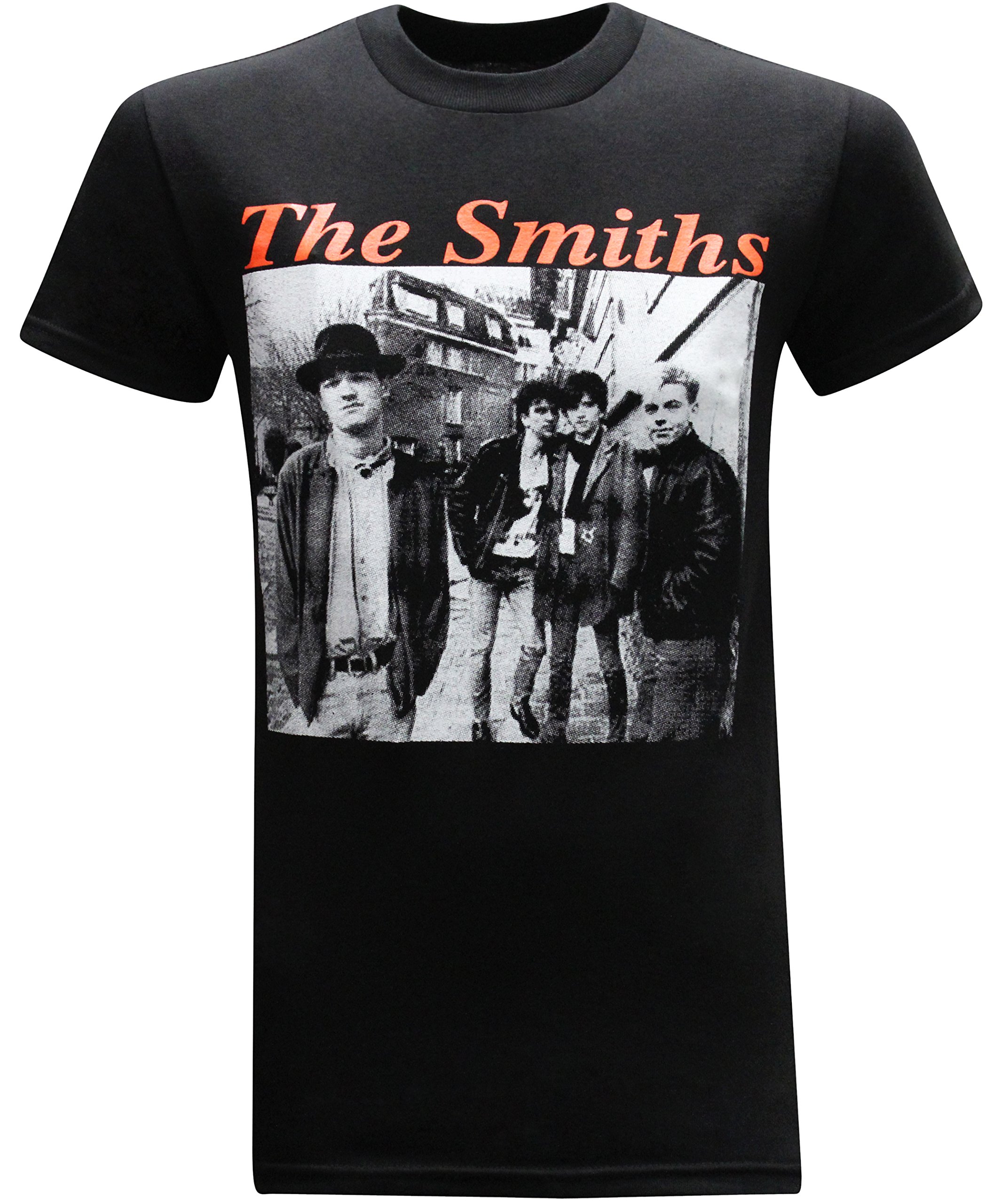 tees geekThe Smiths Classic Rock Band Men's T-Shirt