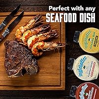 Vista 5 de Inglehoffer Paquete variado de condimentos, salsa de cóctel de mariscos, salsa tártara de mariscos y mostaza cremosa de eneldo (paquete de 3)