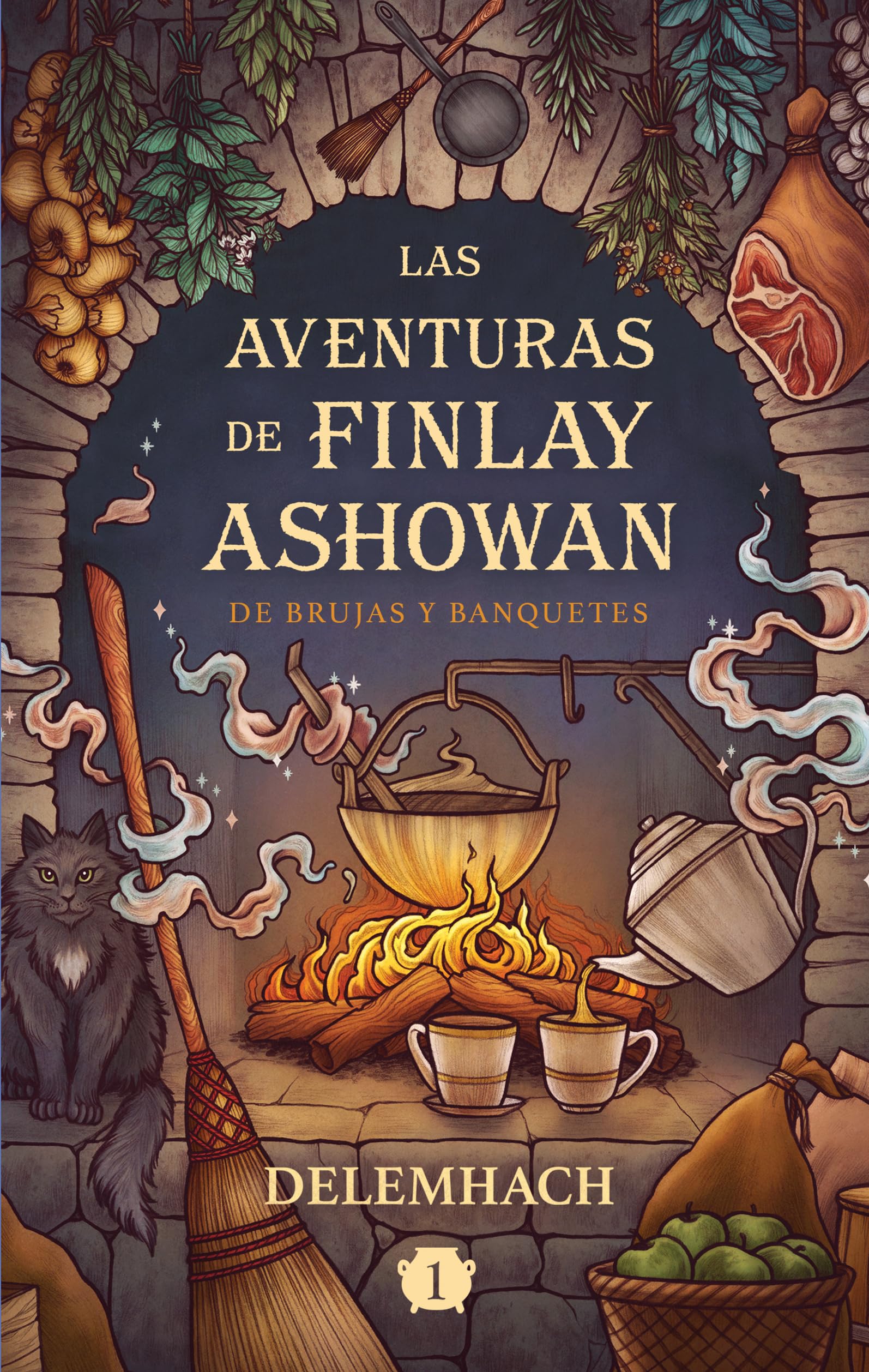 Las aventuras de Finlay Ashowan: De brujas y banquetes (House Witch, 1) (Spanish Edition)