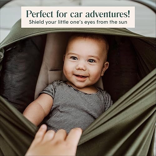 Miniatura 3 de Simka Rose - Cubierta de lactancia transpirable y funda de asiento de automóvil para bebés Simka Rose - Funda de lactancia materna para bebé niño y