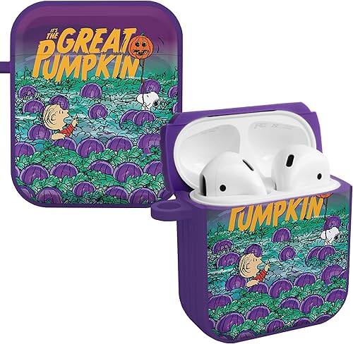 Miniatura 4 de AFFINITY BANDS Peanuts Halloween HDX - Funda compatible con Apple AirPods Gen 1 y 2 (Spooktacular)