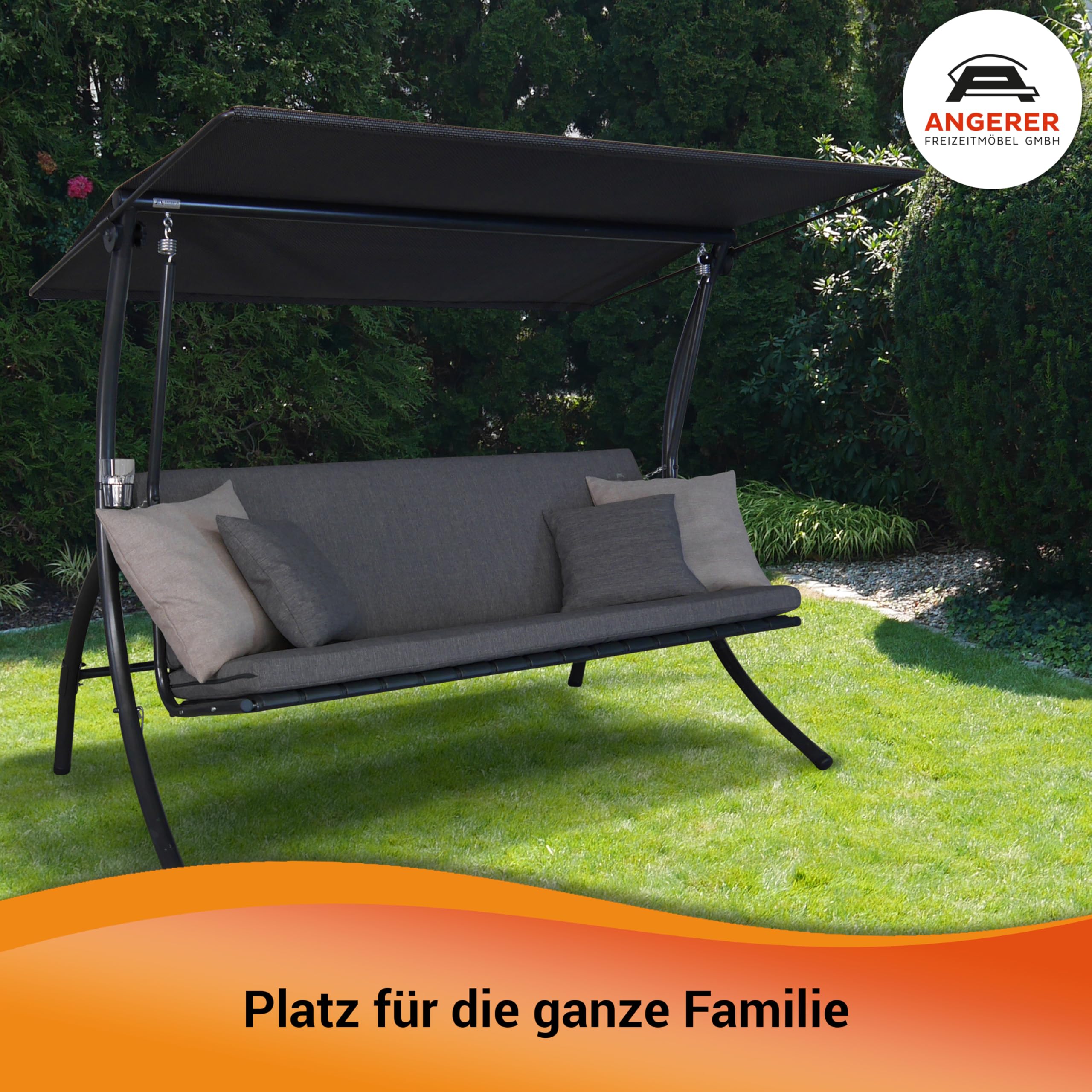 ANGERER Hollywoodschaukel Motion Smart Olive