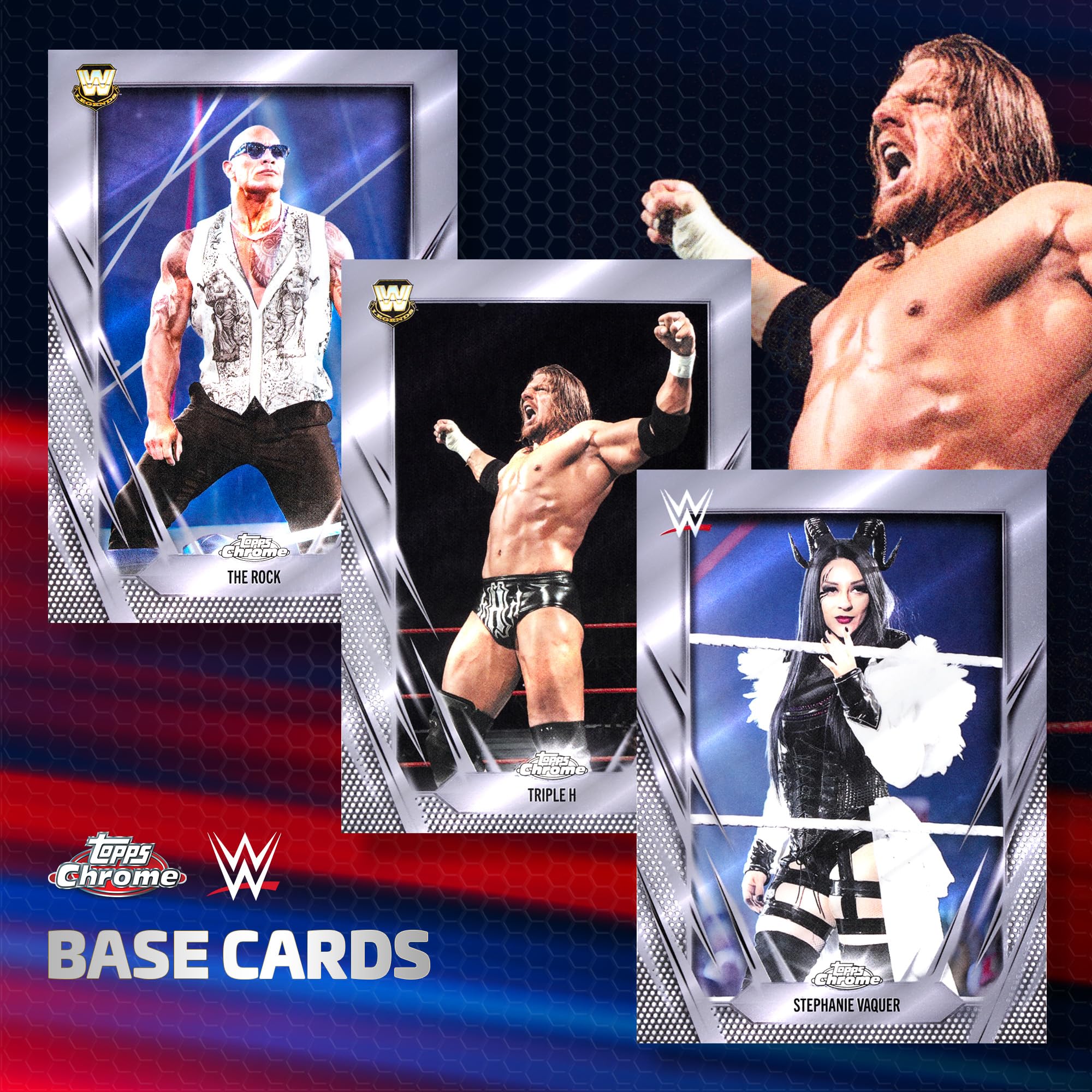 2026 Topps Chrome WWE - Factory Sealed - Mega Box - 4