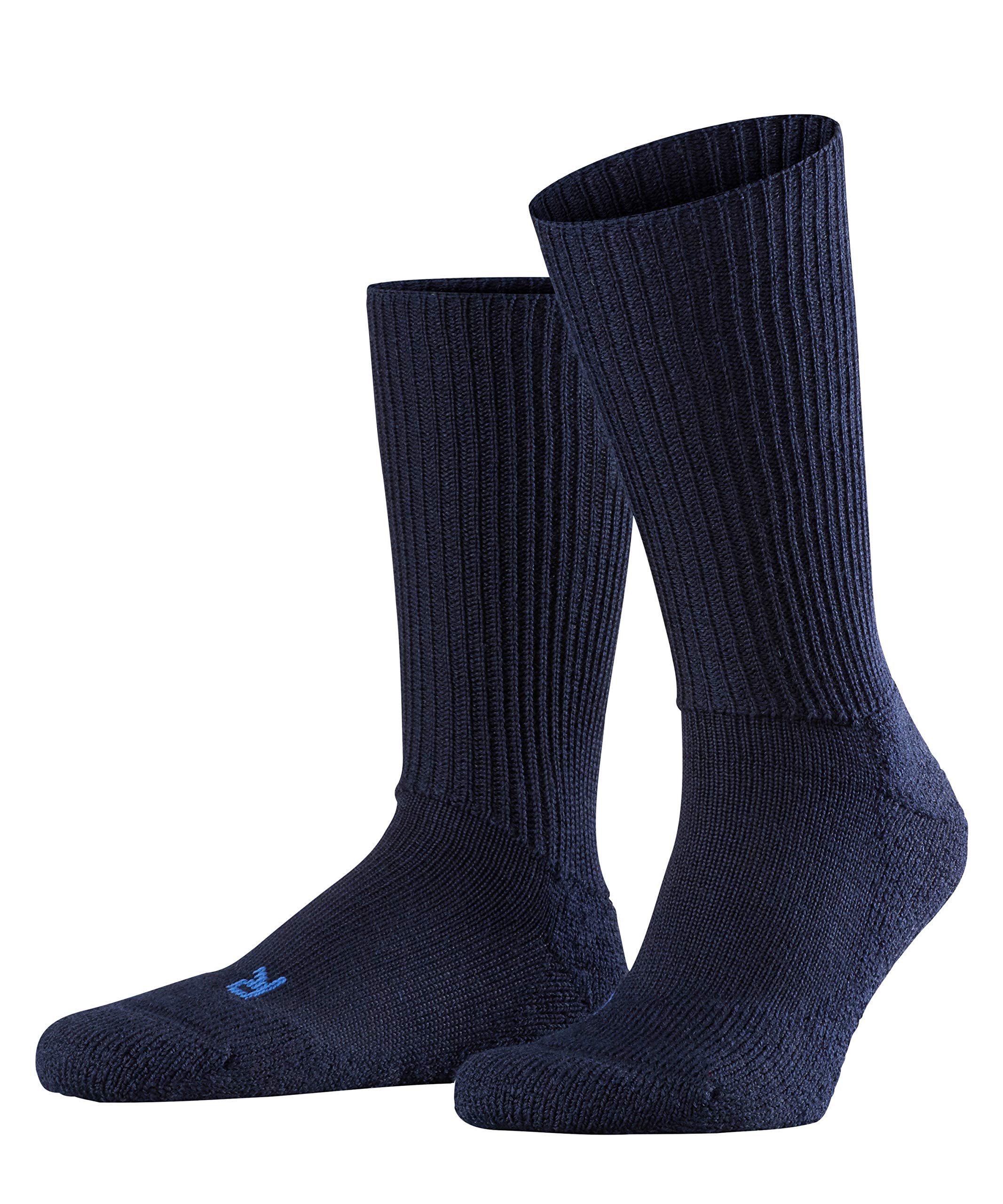 FALKE Unisex Walkie Ergo Hiking Socks Thick Cushioning Ribbed Hard-Wearing Anti-Blister Warm Breathable Quick-Drying Climate-Regulating Odour-Neutralising Wool Functional Yarn 1 Pair
