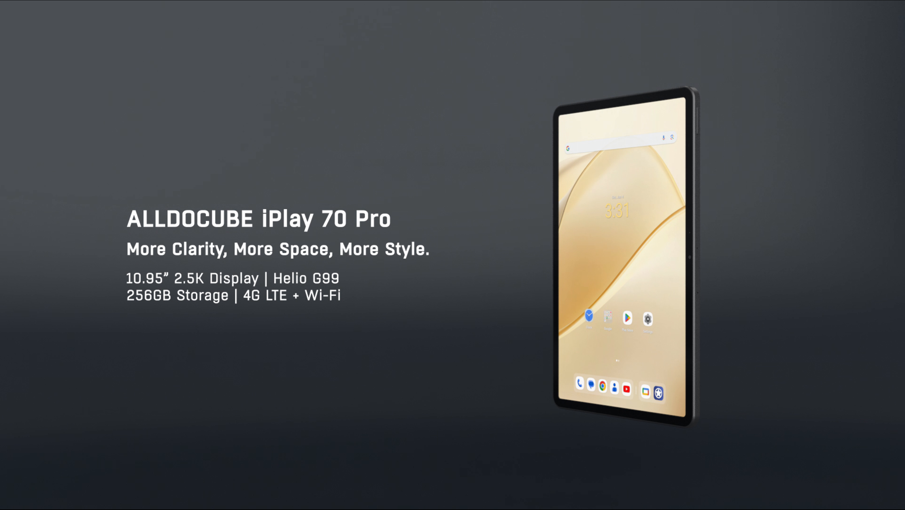 ALLDOCUBE iPlay70 pro 256GB T1108 タブレット ALLDOCUBE iPlay70 Pad Pro レビュー | 価格と性能バランスに優れた