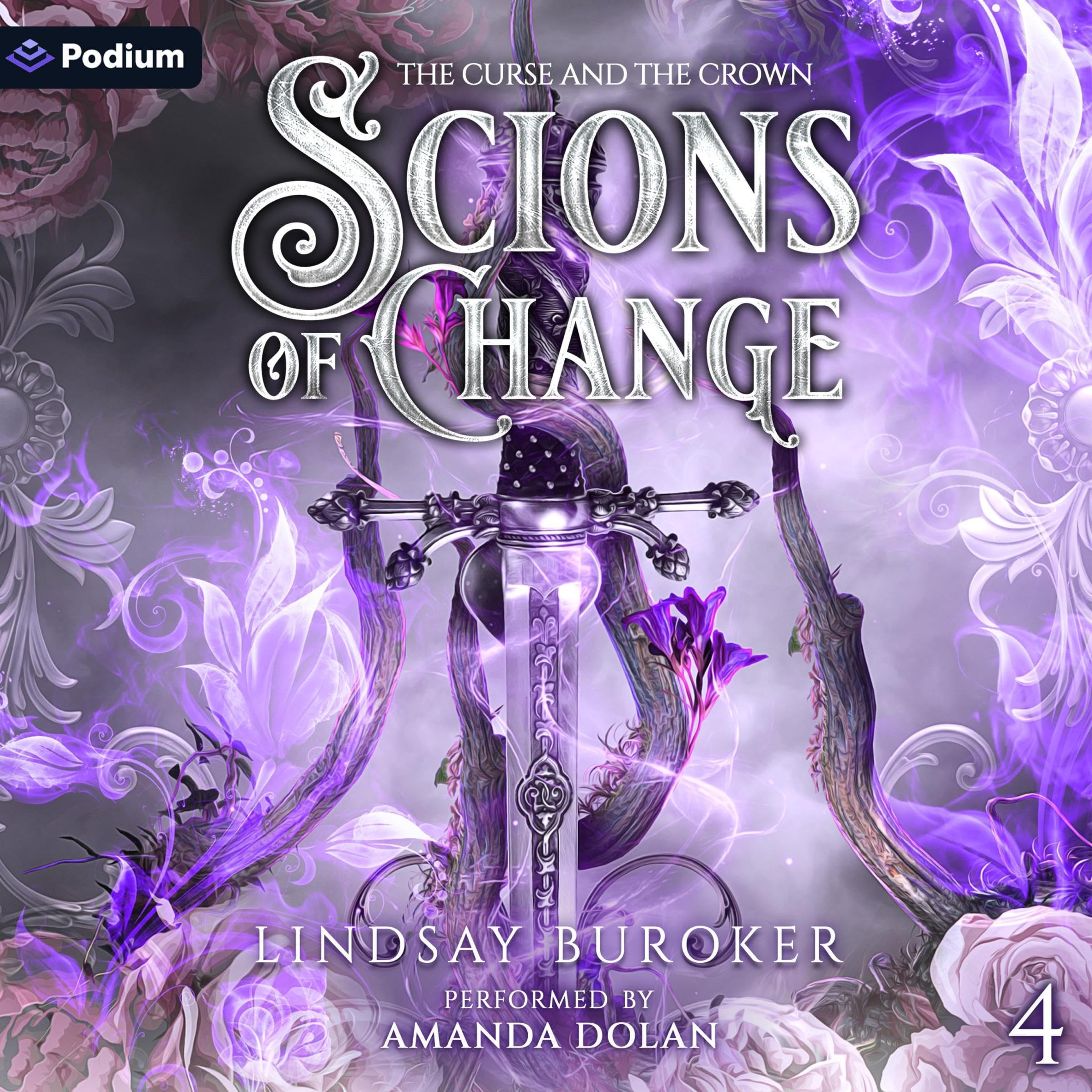 Cover art for Scions of Change: The Curse and the Crown, Book 4