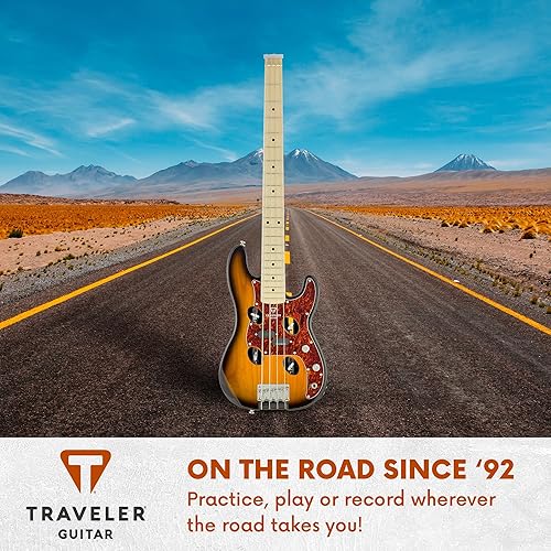Miniatura 6 de Traveler Guitarras 4 Cuerdas Bajo, Derecha, Sunburst (TB4P SB MP)