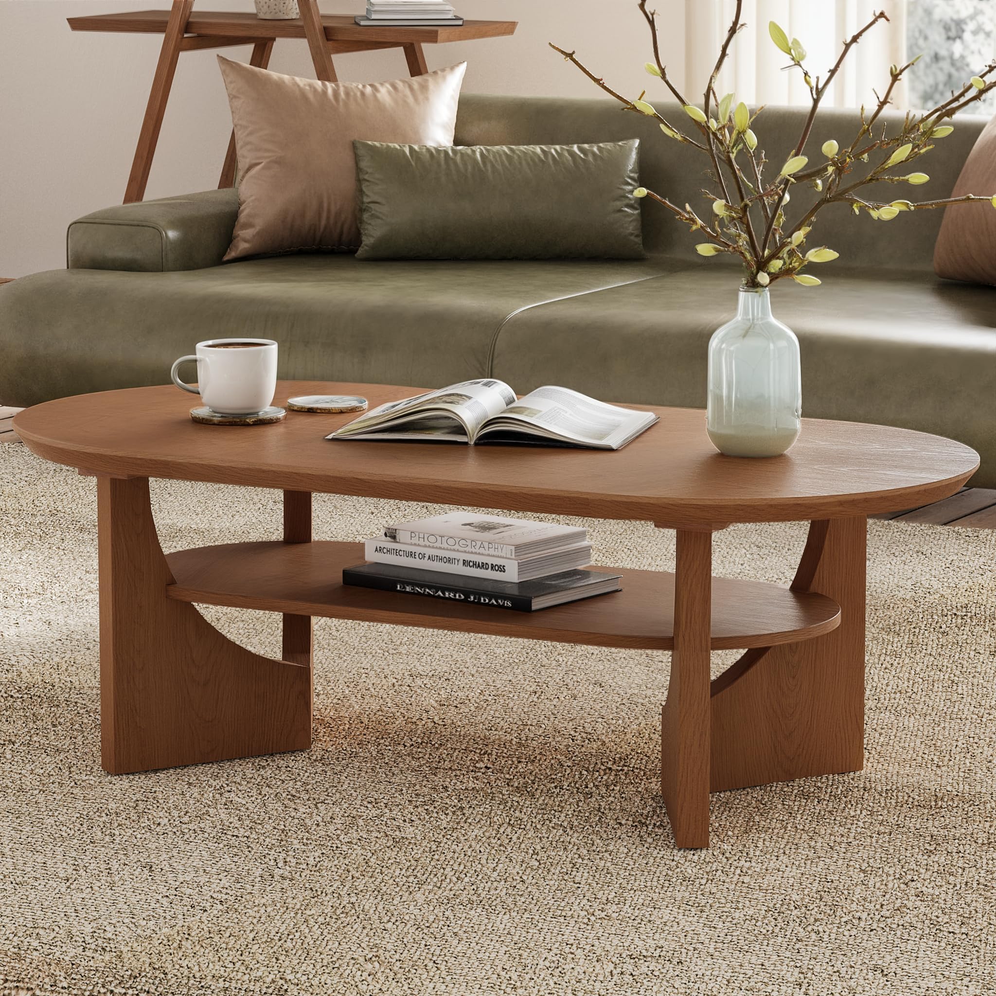 Amazon.com: Vitalikus Mid Century Modern Coffee Table, 47