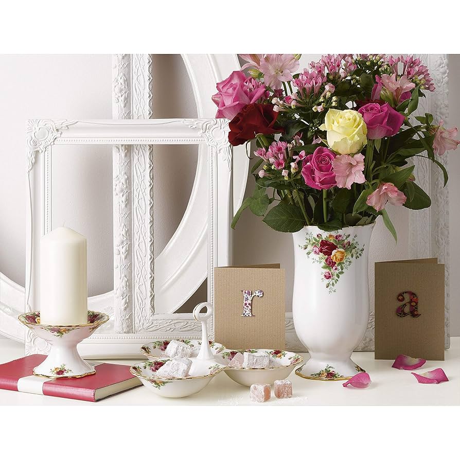   Old Country Roses 陶器小物入れ 2個 Amazon.com: Royal Albert Old Country Roses Canister Set