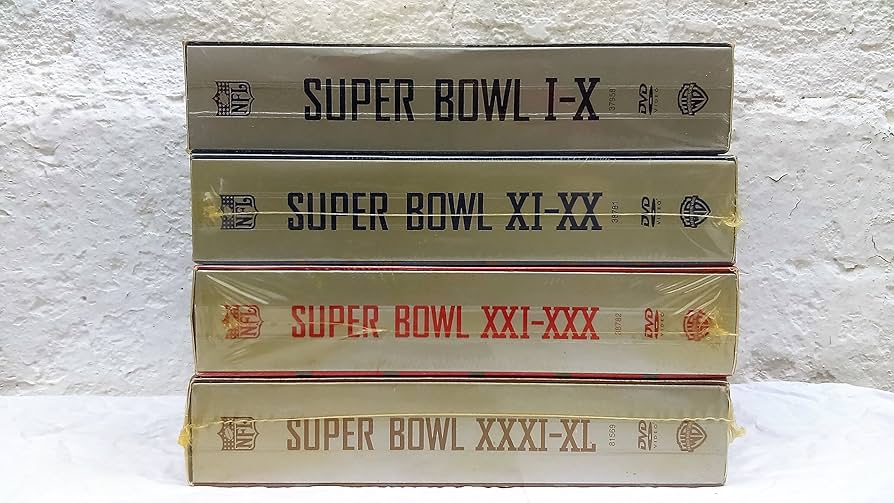 NFL SUPER BOWL I-XLVI COLLECTION  DVD 英語 NFL SUPER BOWL I-XLVI COLLECTION DVD 英語 Amazon.com: NFL