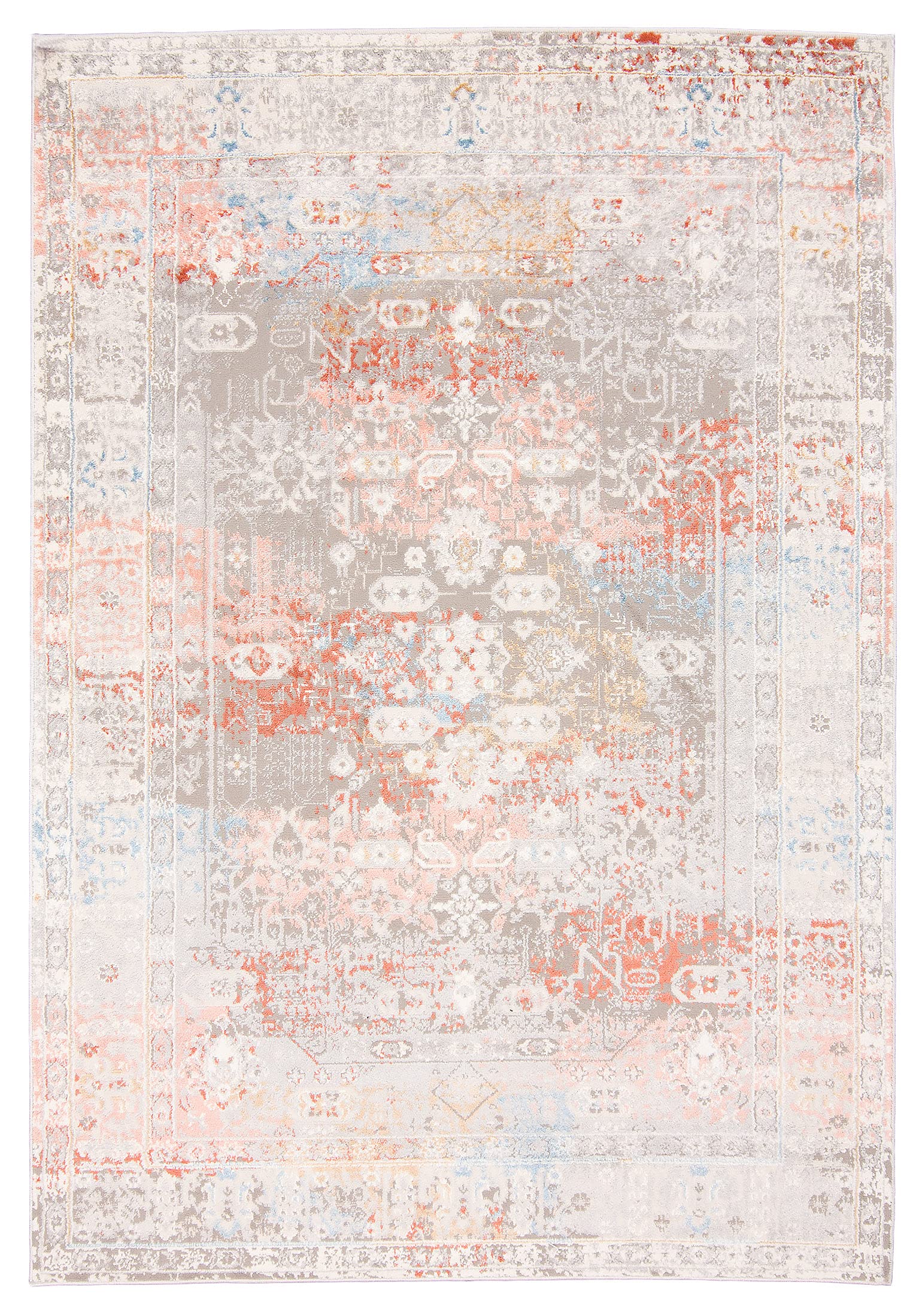 Tapis salon à poils ras moderne et grand tapis chambre 200x300