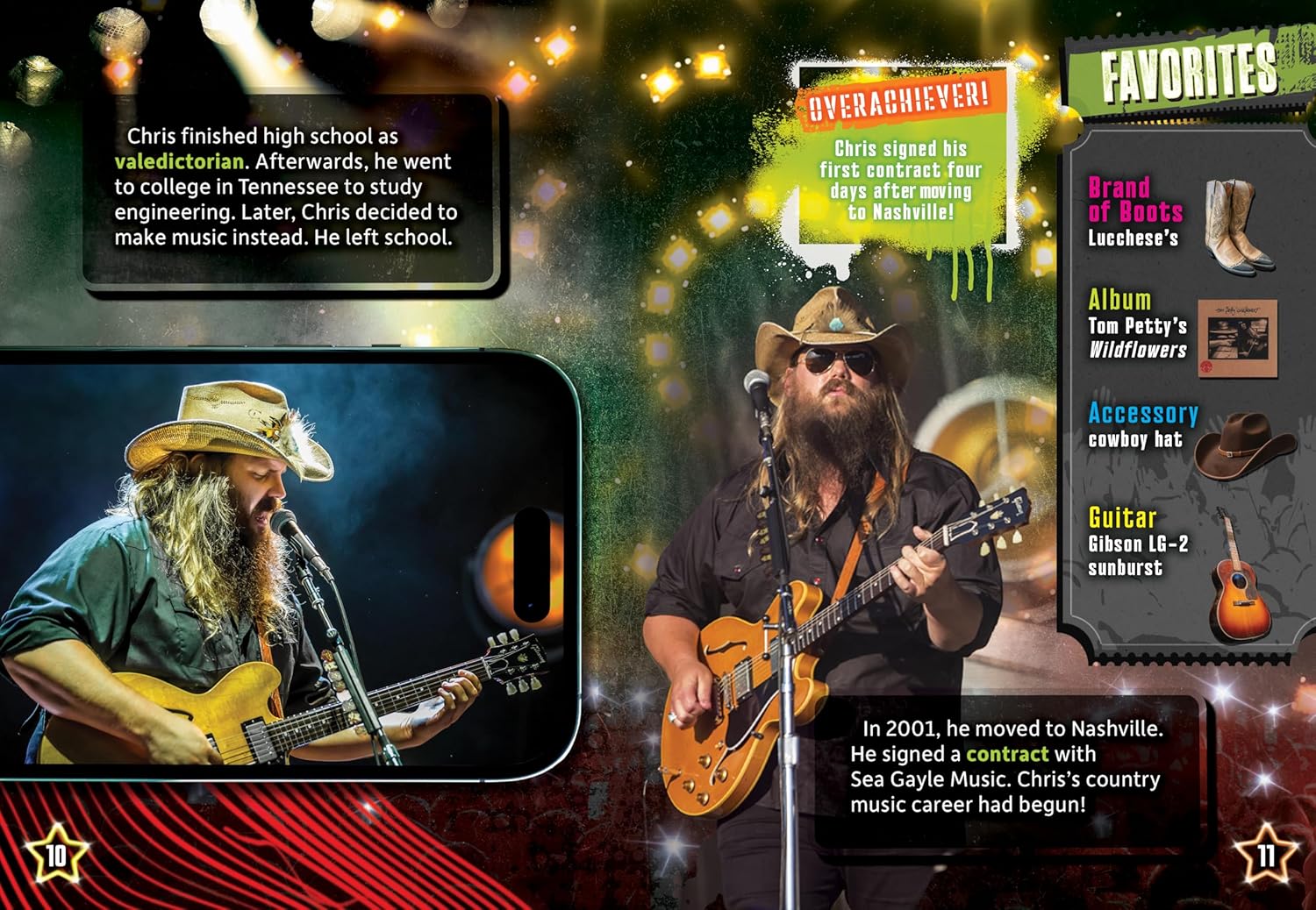 Chris Stapleton (Music Superstars)      Library Binding – January 1, 2025