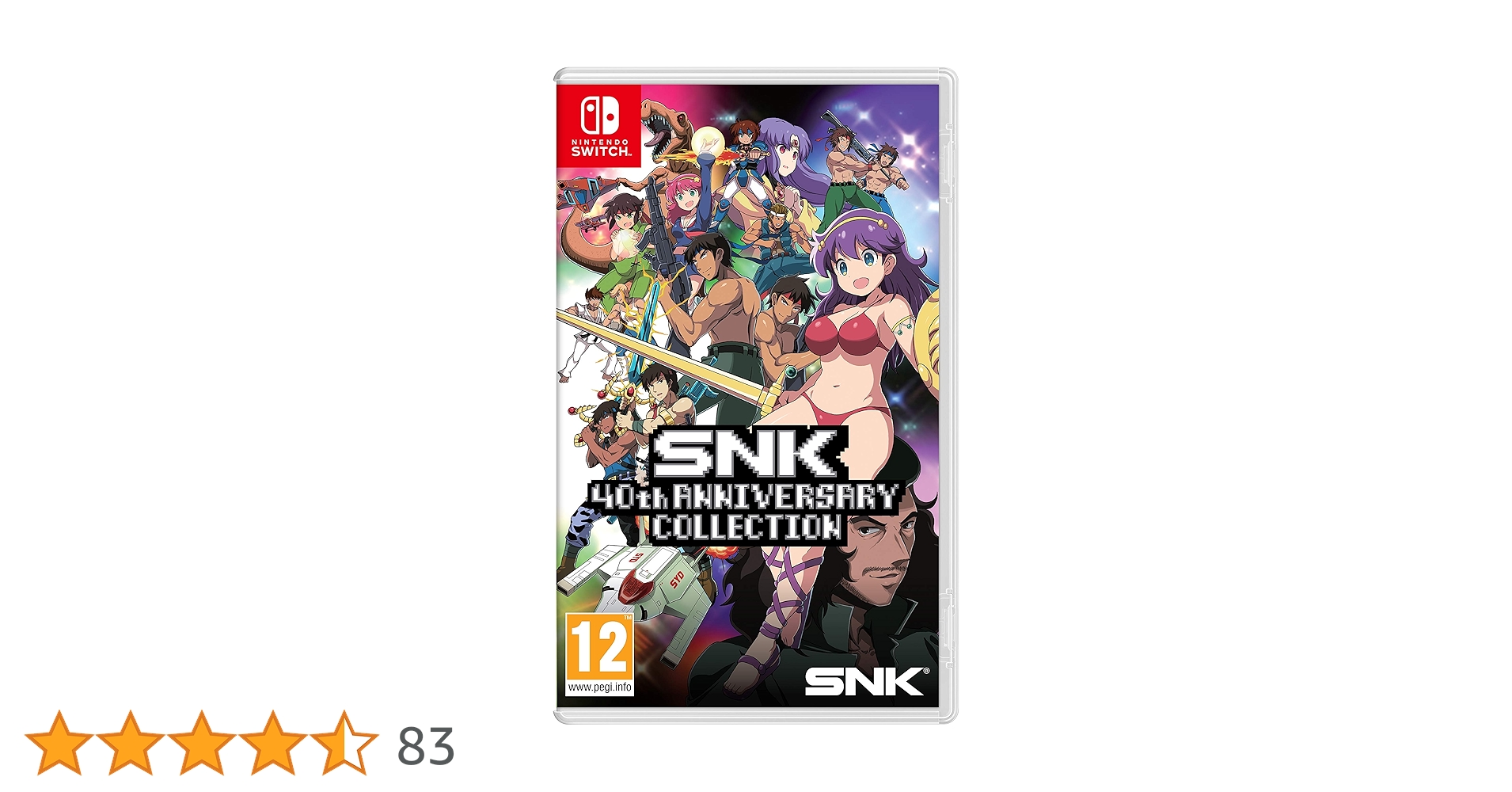新品　SNK 40th anniversary collection 限定品 Amazon.co.jp: SNK 40th Anniversary Collection (Nintendo