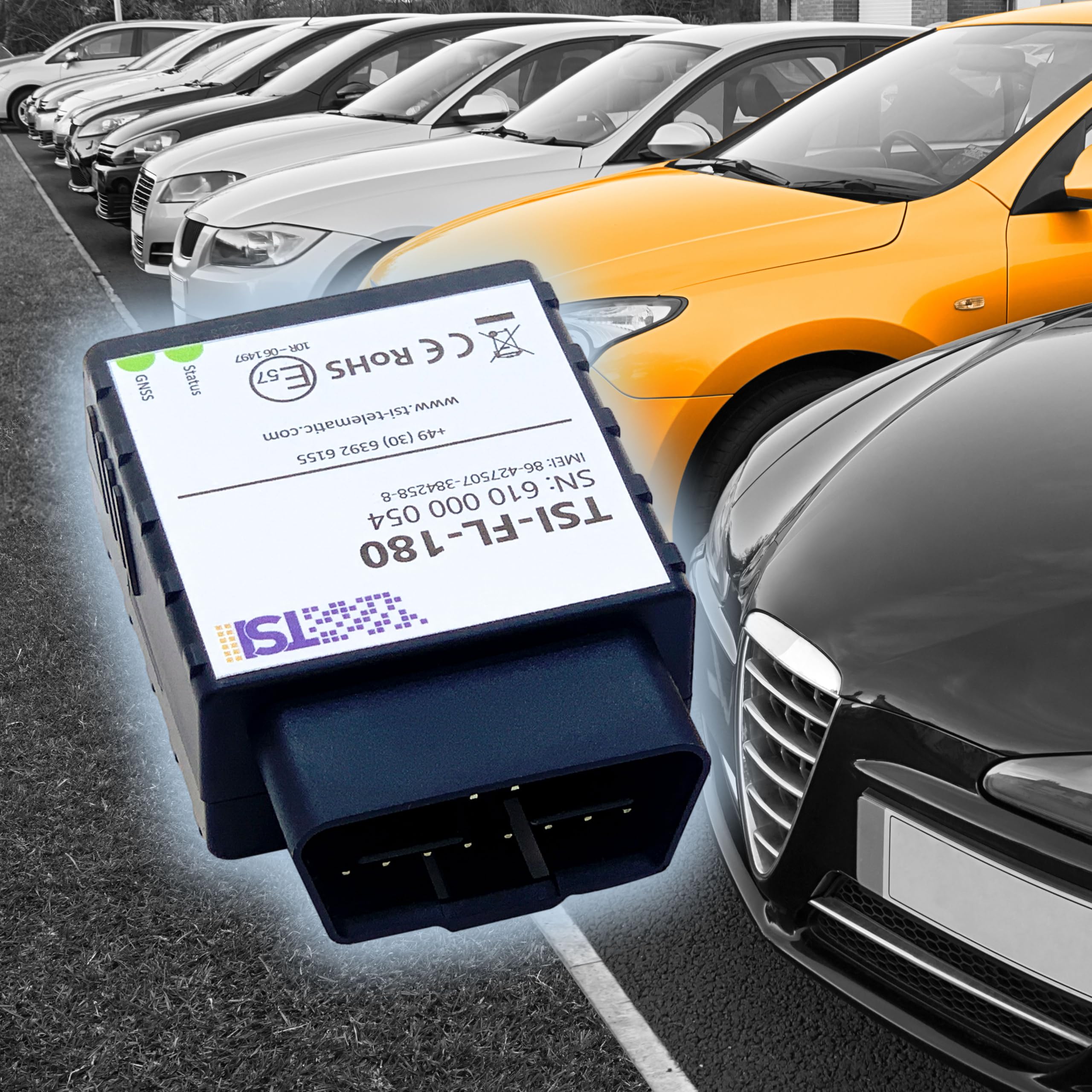 TSI Automatisches KI-Fahrtenbuch mit GPS-Ortung/OBD2 (24 Monate)