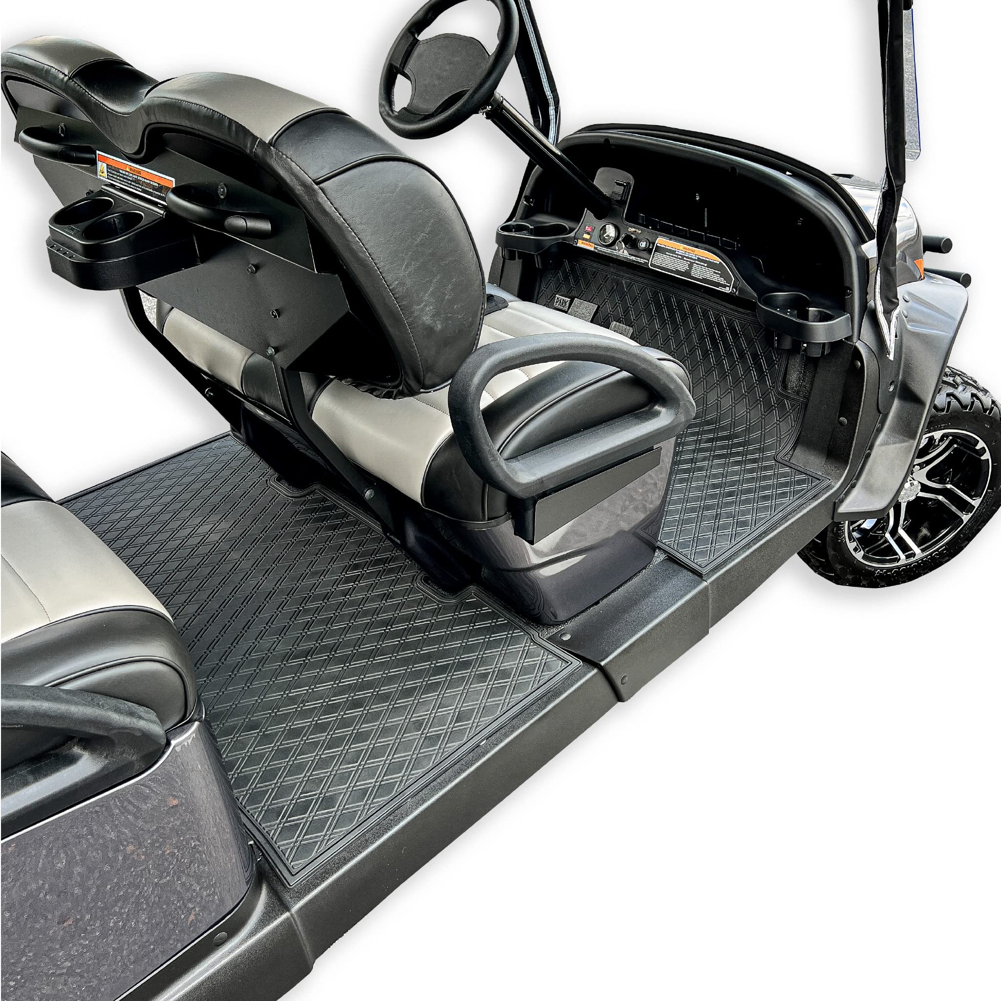 Amazon.com: Xtreme Golf Cart Mats 2-Piece Floor Mat Compatible