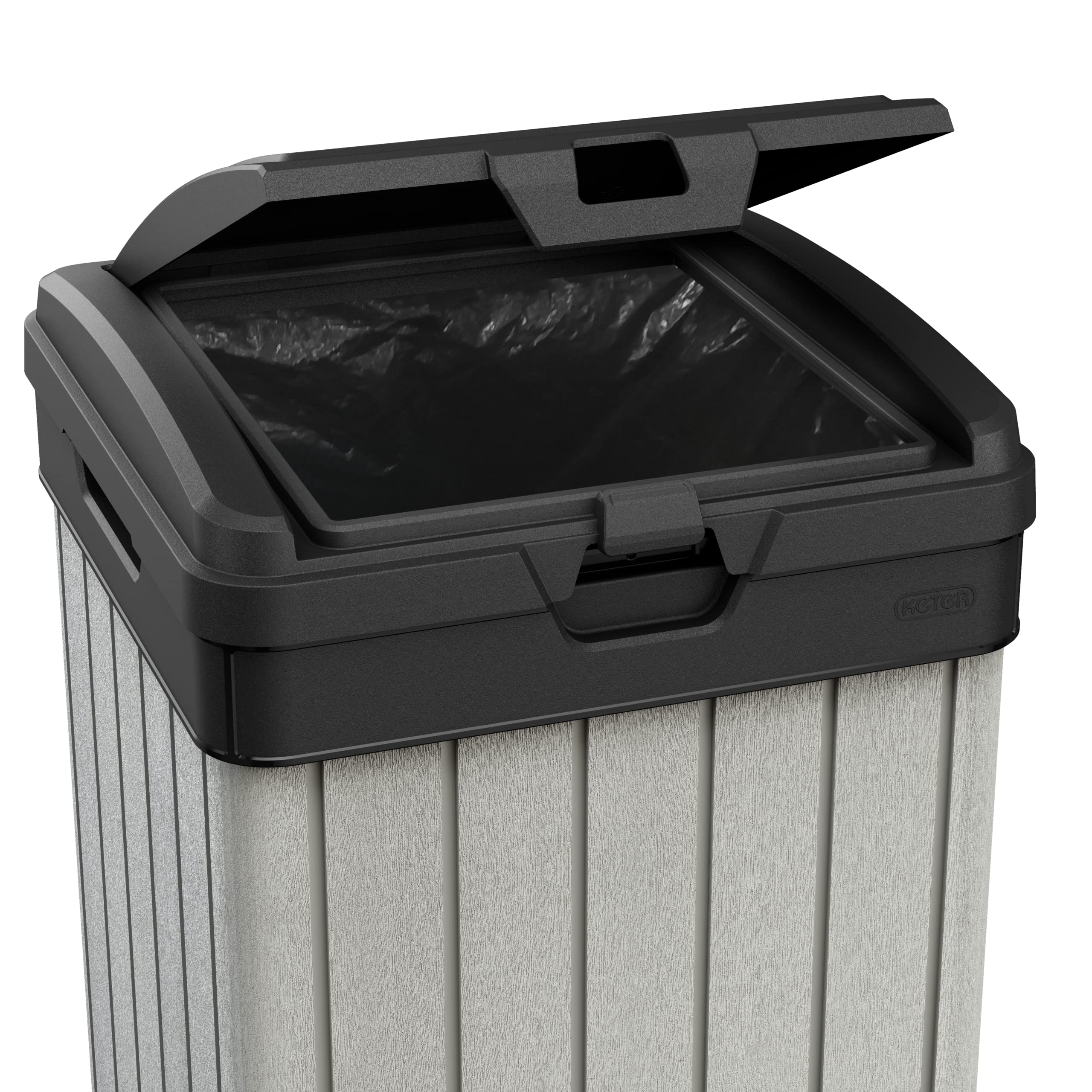 Keter 235916 Cubo, Gris, 41 x 41 x 87.4 cm)