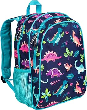 Wildkin 15 Inch Backpack for Kids, Dino Pals