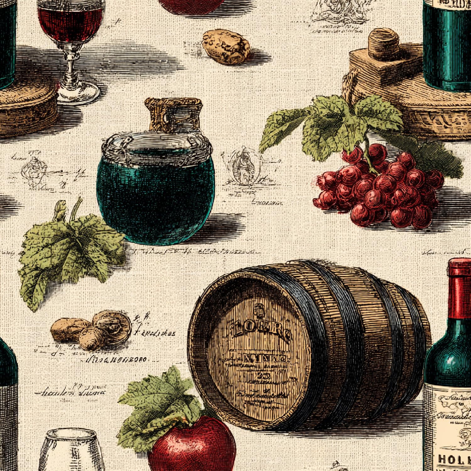 Générique Vin Verre à Vin Papier Peint Épaissir Mat Auto Adhésif 44x1000 cm Peint Vintage Meubles Autocollants Amovible Comptoir Contact Papier Stickers Muraux pour Bains Salon Chambre